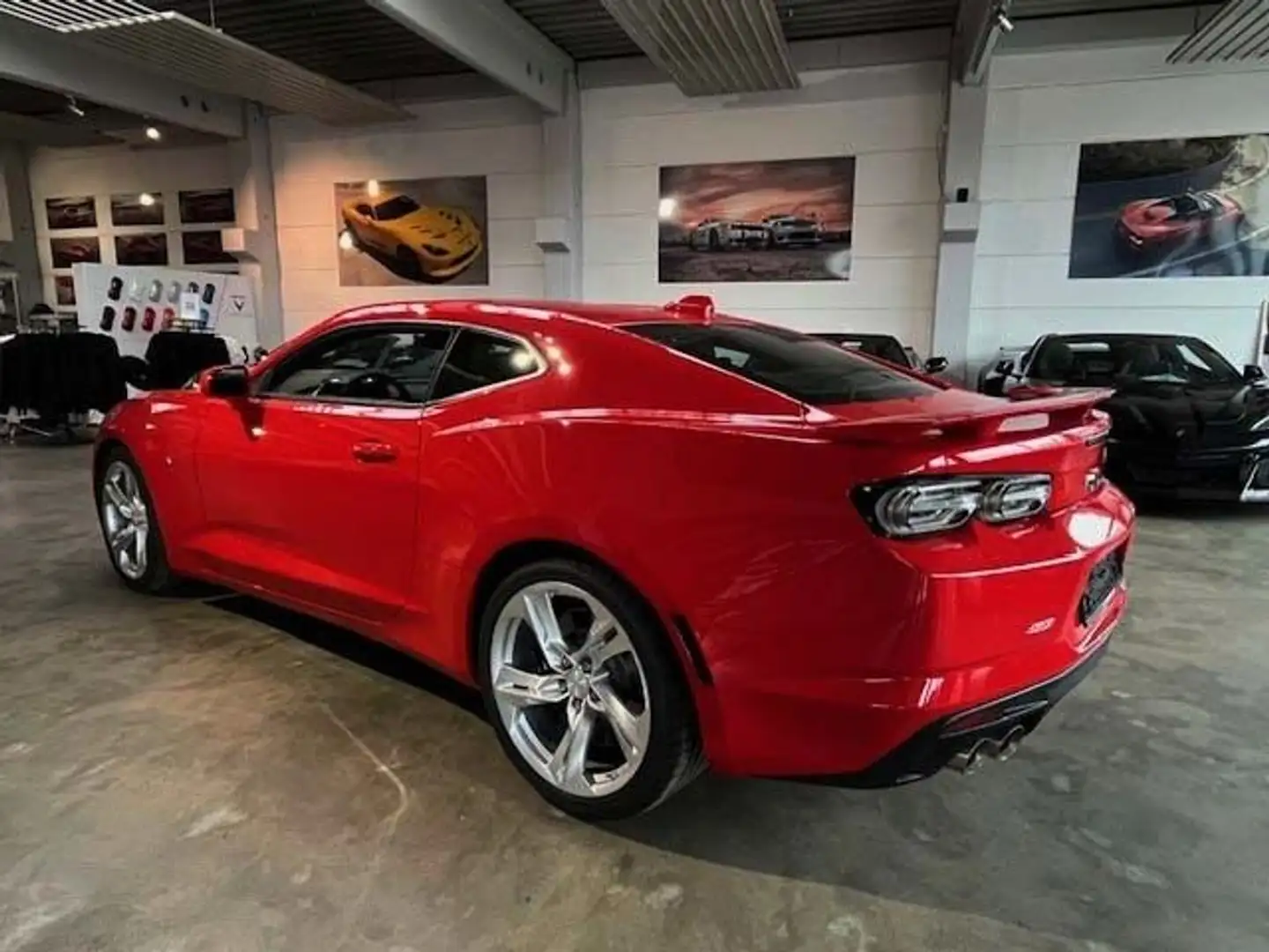 Chevrolet Camaro Coupe SS 6.2 V8 Klappe-Recaro 3.99% Rot - 2