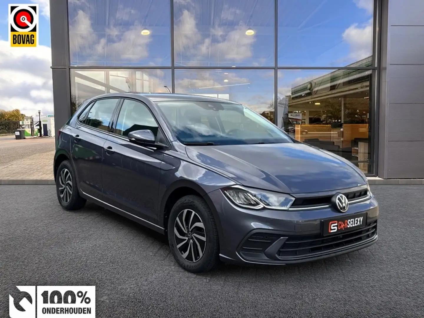 Volkswagen Polo VI 1.0TSI Life | Camera | LED | Digitaal dashboard Grau - 1