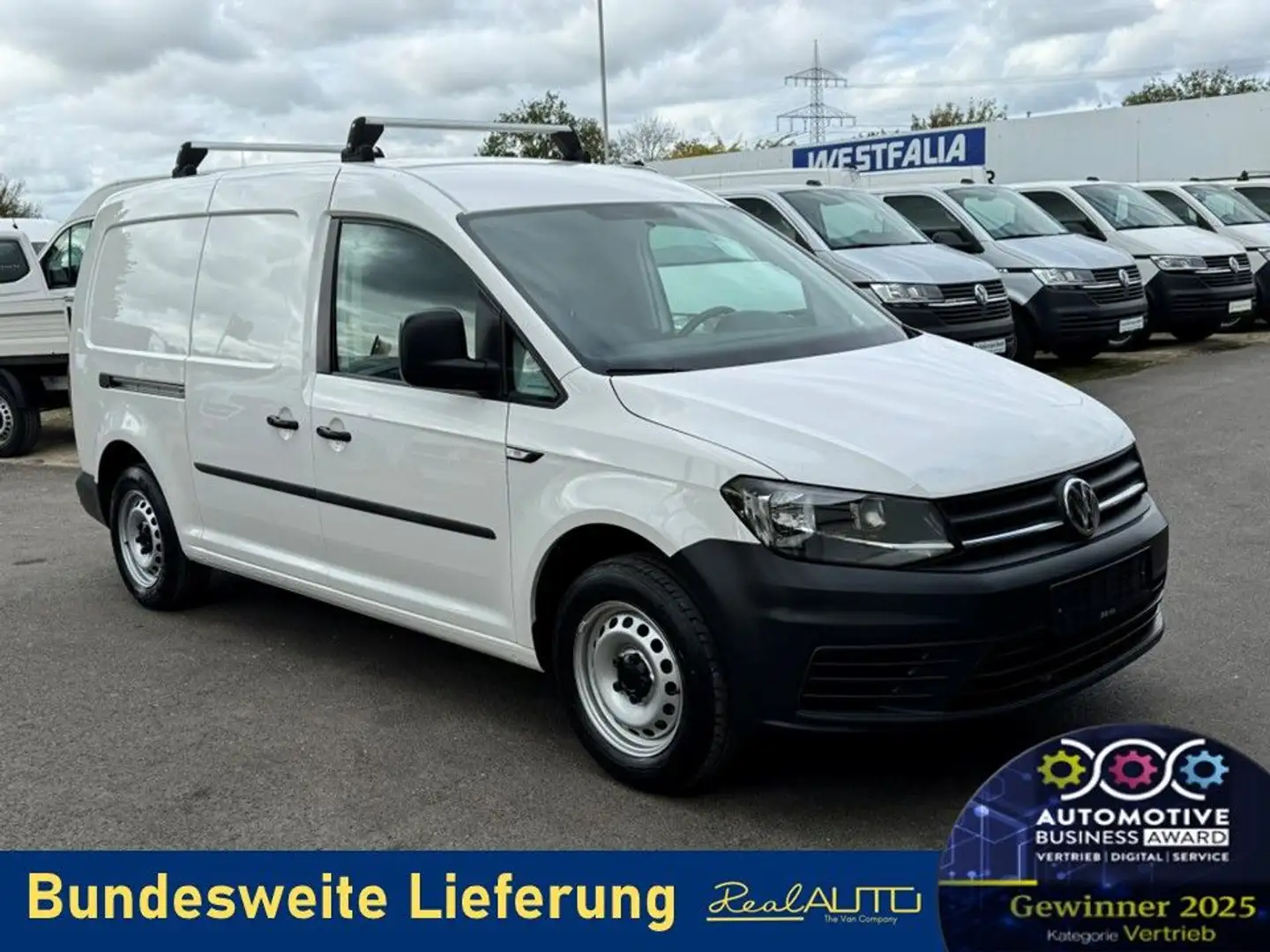 Volkswagen Caddy Maxi Kasten Werkstatt*PDC*Klima*Kamera Wit - 1