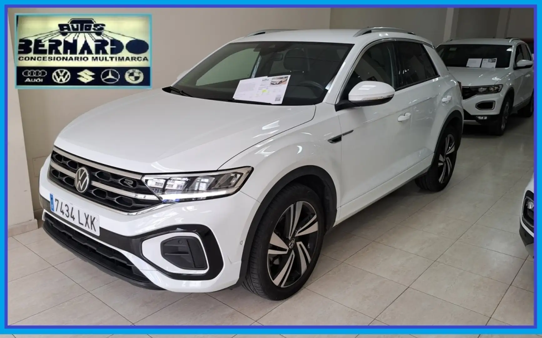 Volkswagen T-Roc 1.5 TSI R-Line 110 kW Blanco - 2