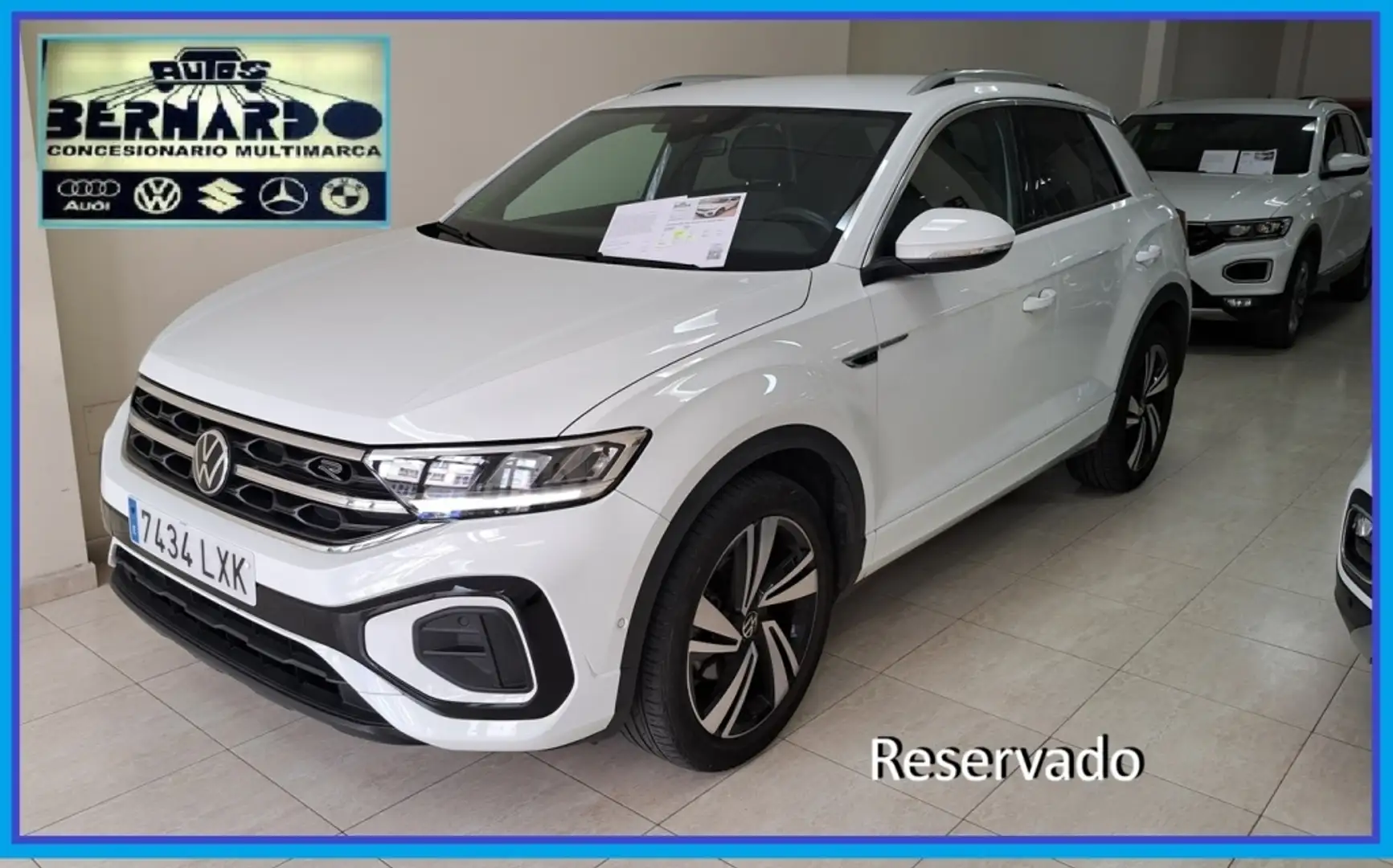 Volkswagen T-Roc 1.5 TSI R-Line 110 kW Blanco - 1