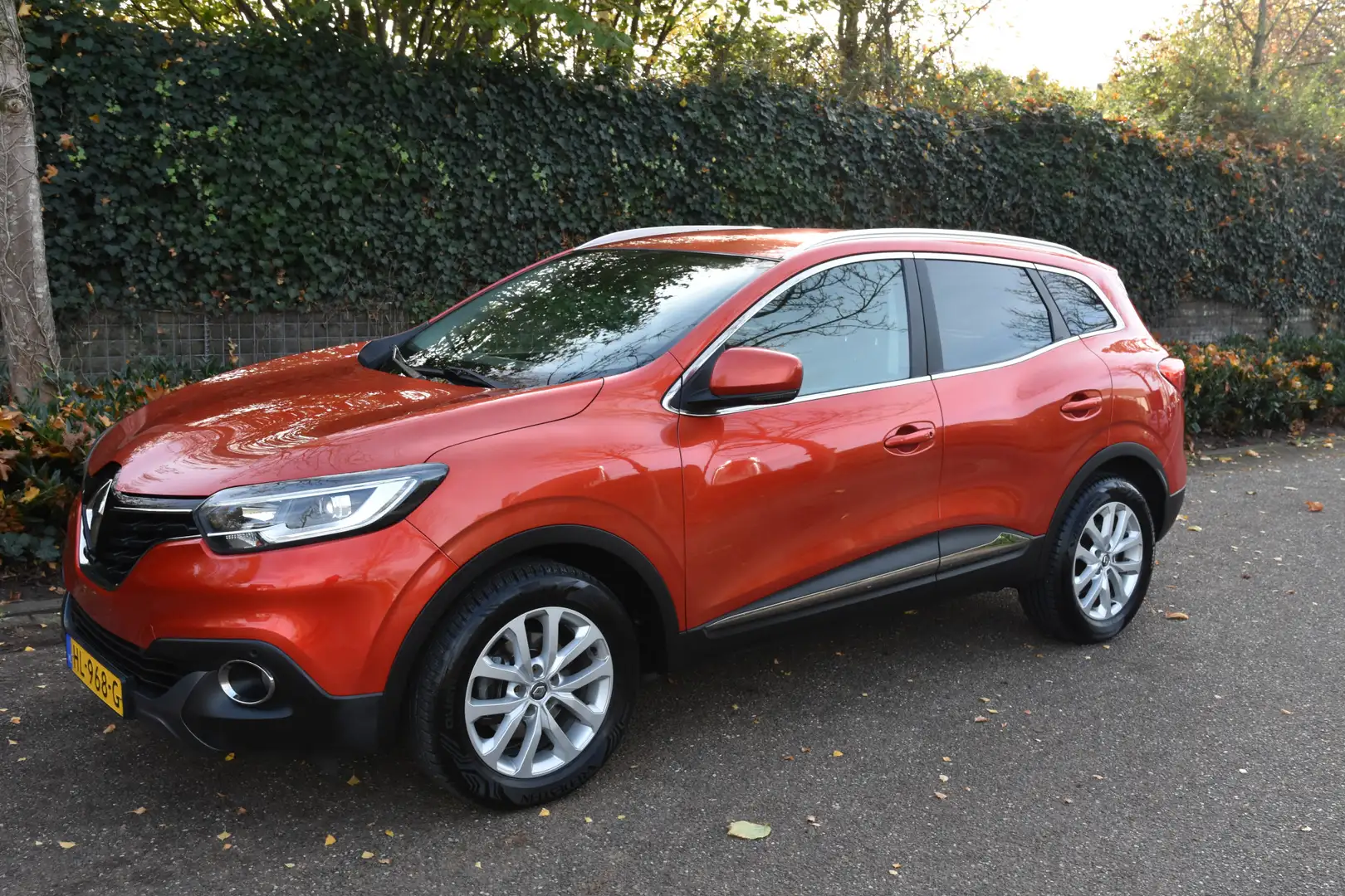 Renault Kadjar 1.2 TCe Intens | NAVI | HALF LEDER Rood - 2