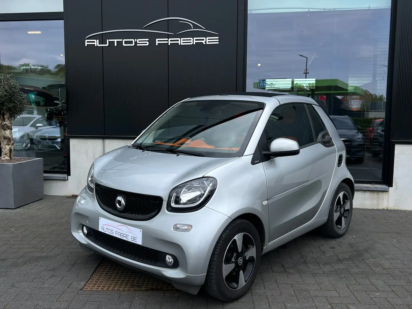 smart forTwo 1.0i Passion DCT. CABRIO 47000km CAMERA Argent - 1