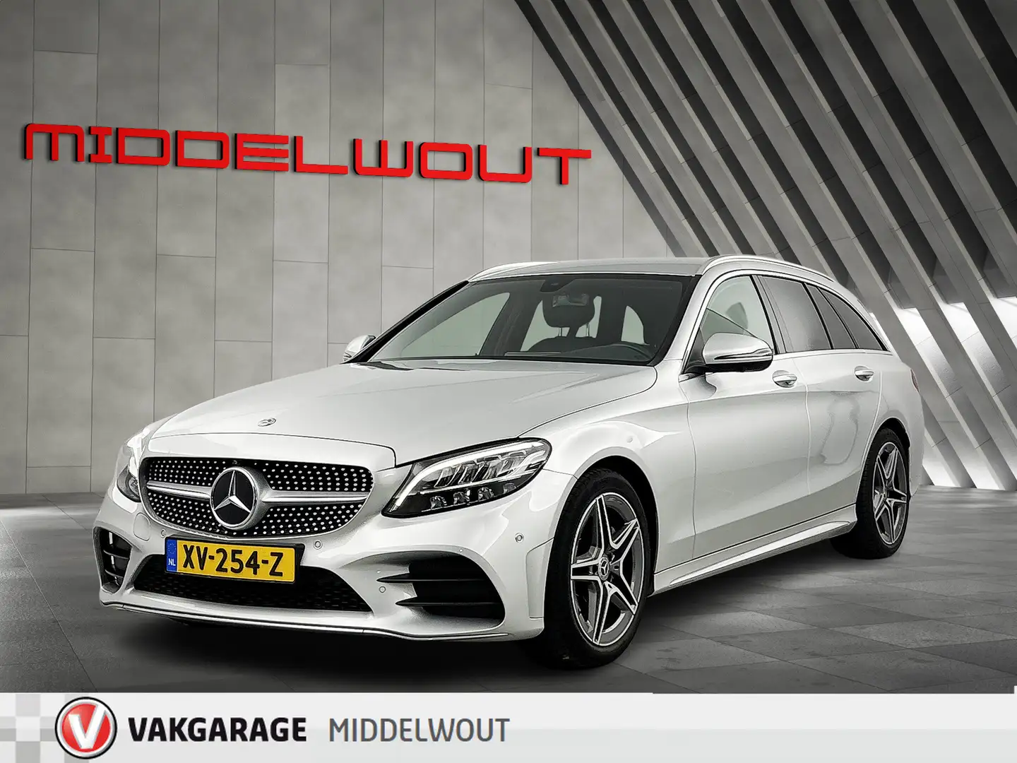 Mercedes-Benz C 160 Estate AMG/360Camera/LED/Clima/Navi/18" Gris - 1