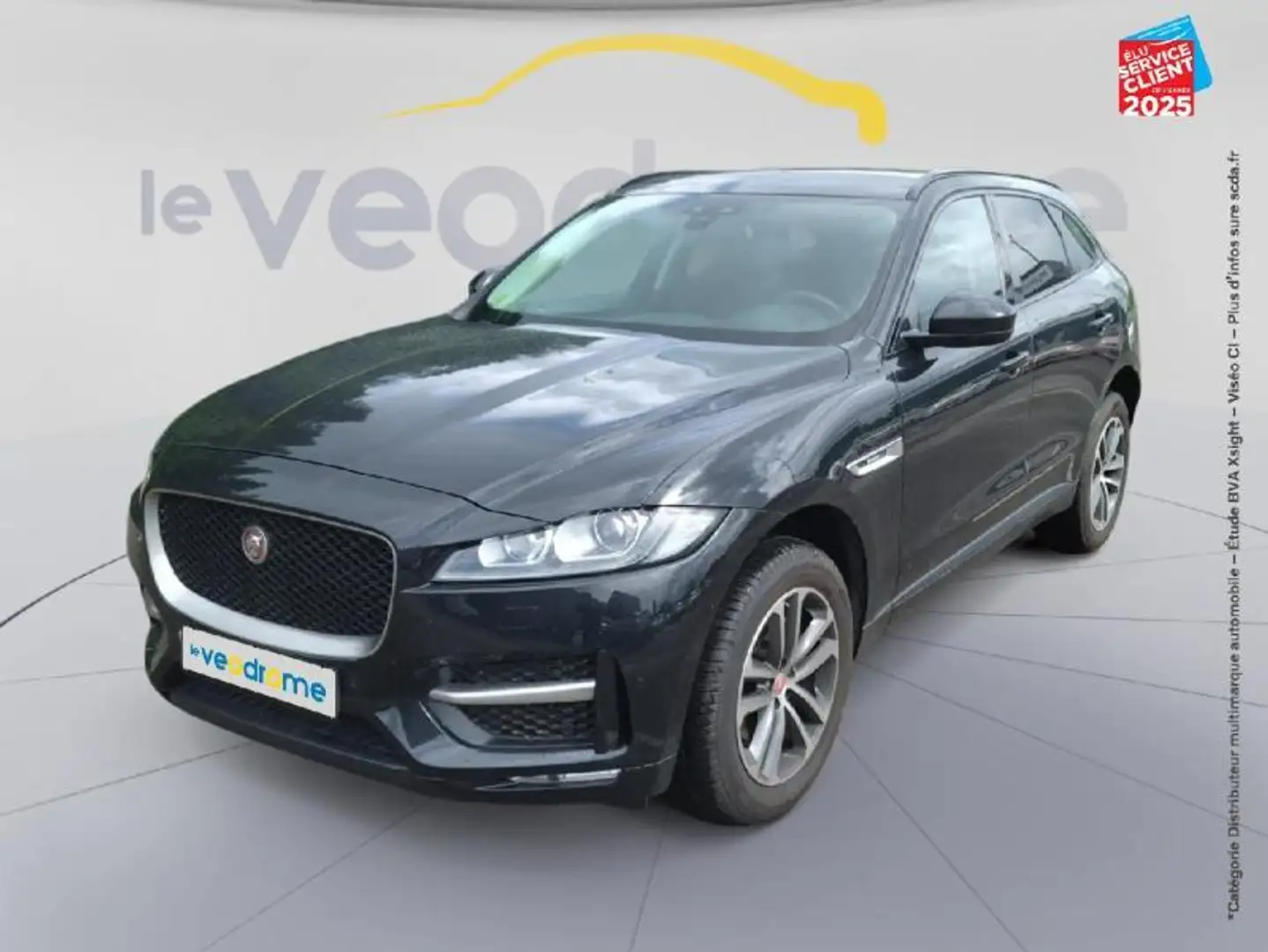 Jaguar F-Pace 2.0D 180ch R-Sport 4x4 BVA8 Noir - 1