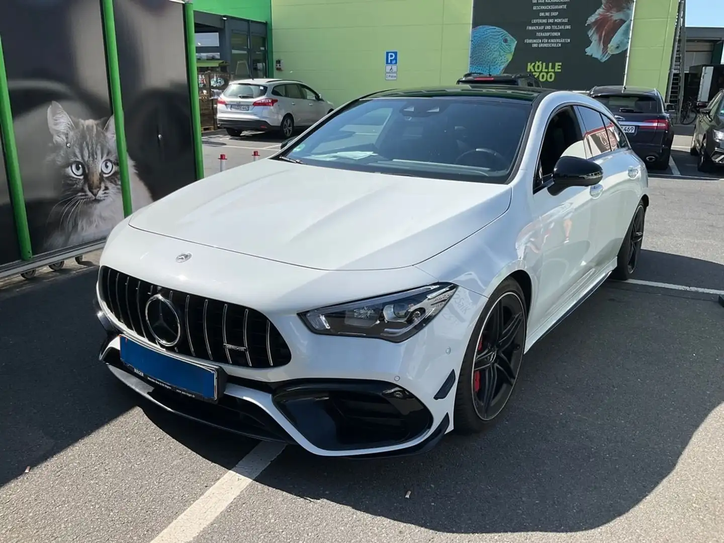 Mercedes-Benz CLA 45 AMG CLA 45 S 4-Matic+ (EU6AP) Blanc - 1