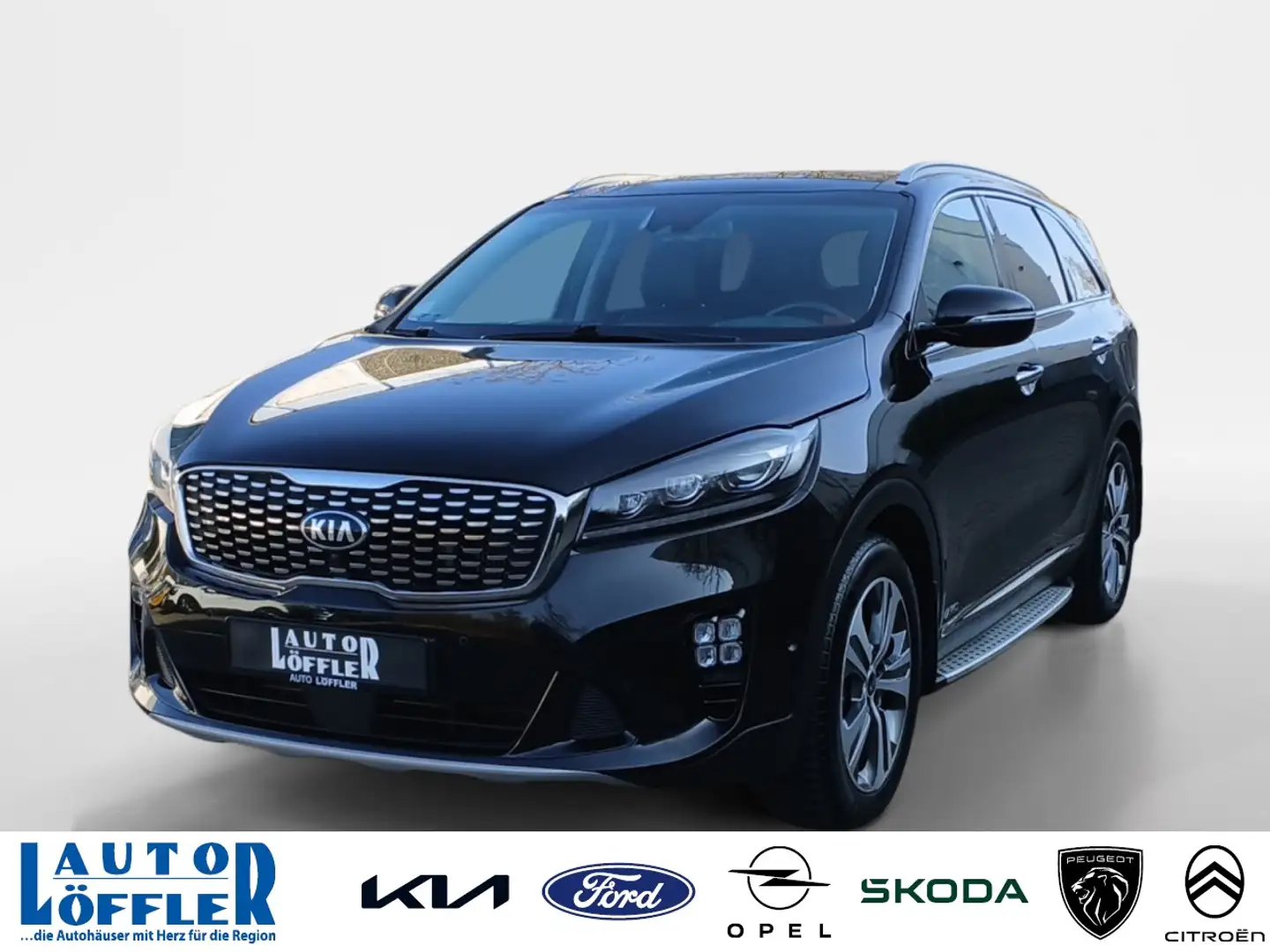 Kia Sorento GT-Line AWD 7S PDC*RFK360*ACC*NAVI*PANO* Klima Schwarz - 1