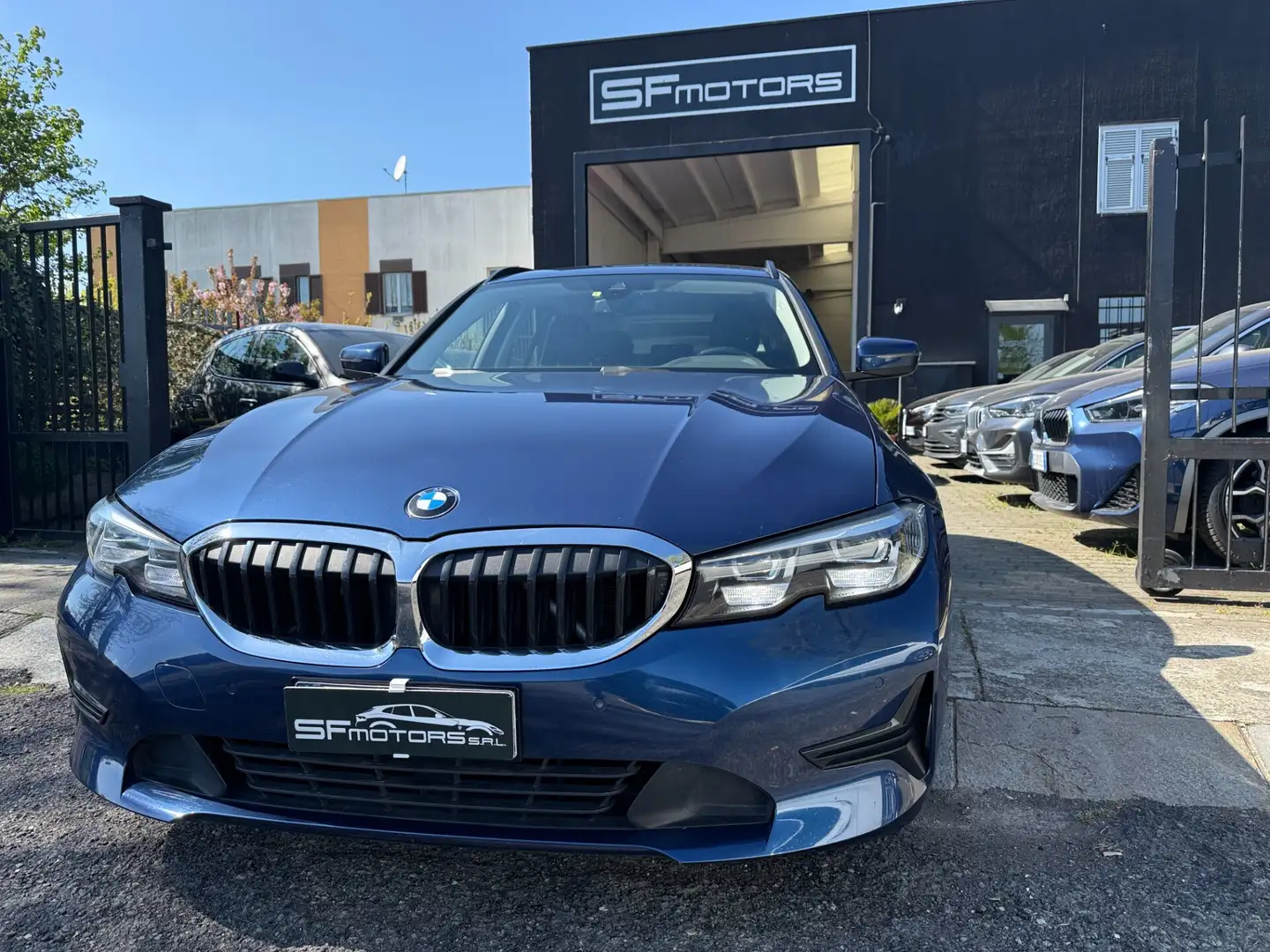 BMW 318 318d 48V Touring Sport Azul - 1