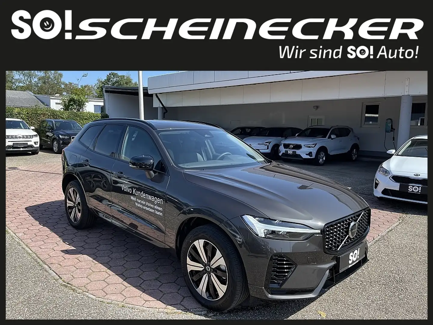 Volvo XC60 T6 AWD Recharge PHEV Plus Dark Geartronic Gris - 1