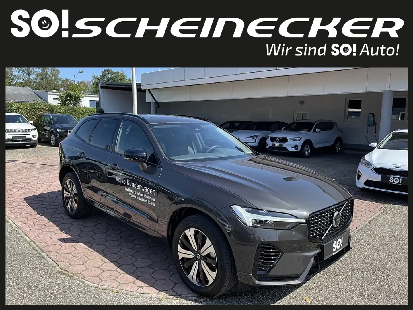 Volvo XC60 T6 AWD Recharge PHEV Plus Dark Geartronic Gris - 1