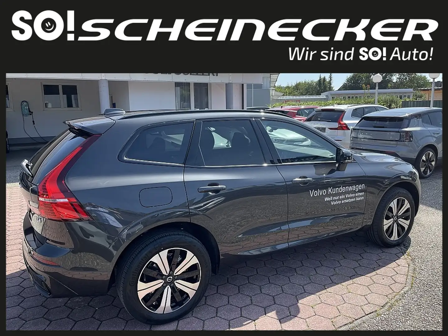 Volvo XC60 T6 AWD Recharge PHEV Plus Dark Geartronic Gris - 2