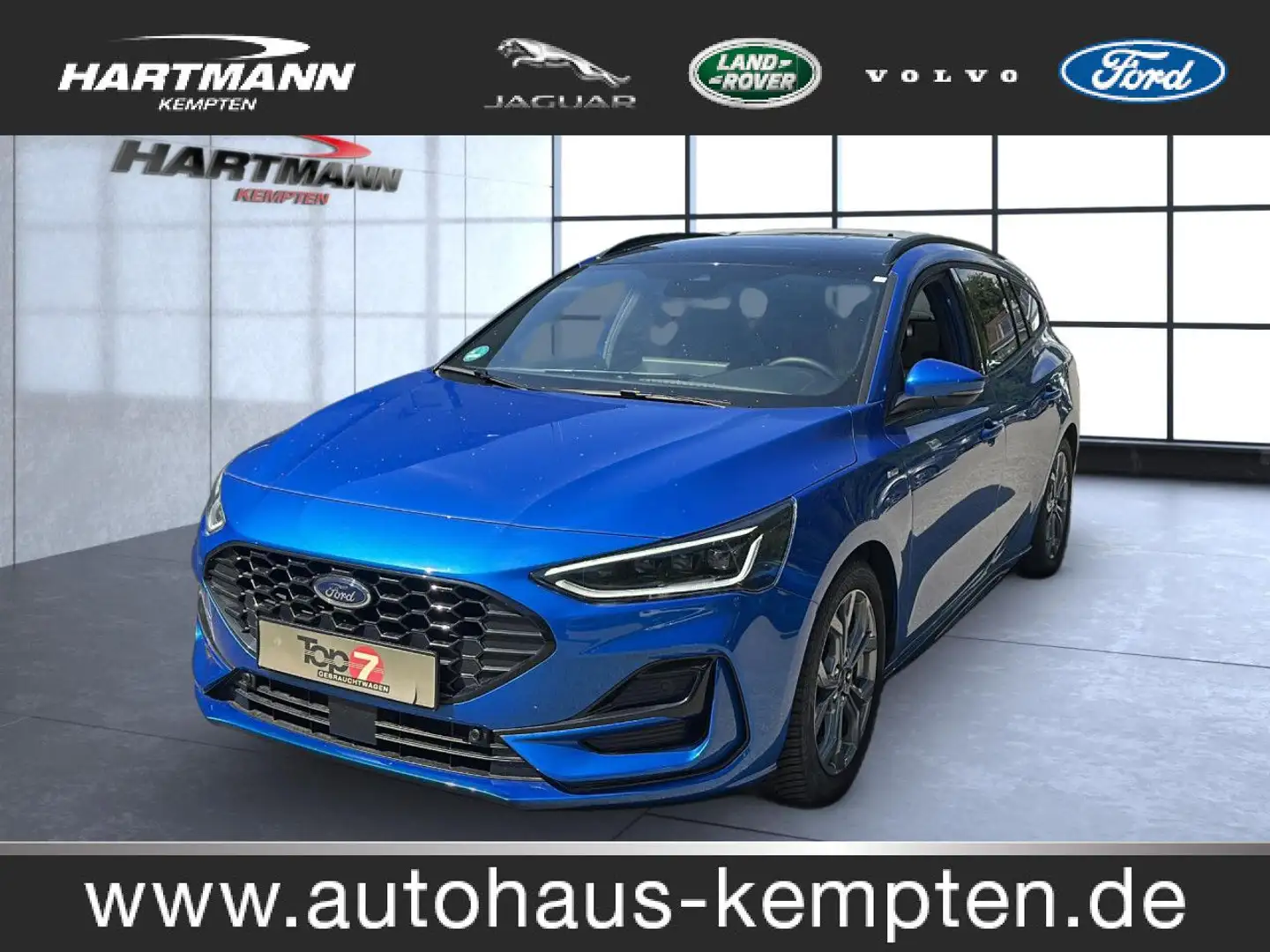 Ford Focus ST-Line Bluetooth Navi LED Klima el. Fenster Blau - 1