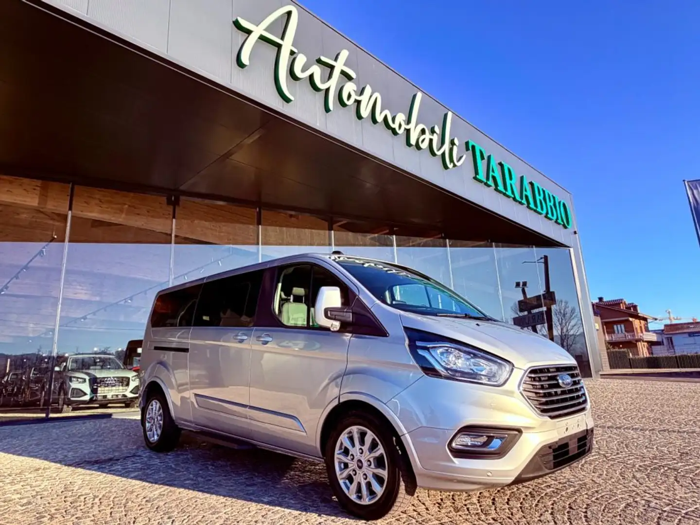 Ford Tourneo Custom 8 POSTI - TITANIUM - GANCIO TRAINO - PROMO FINANZI Argent - 1