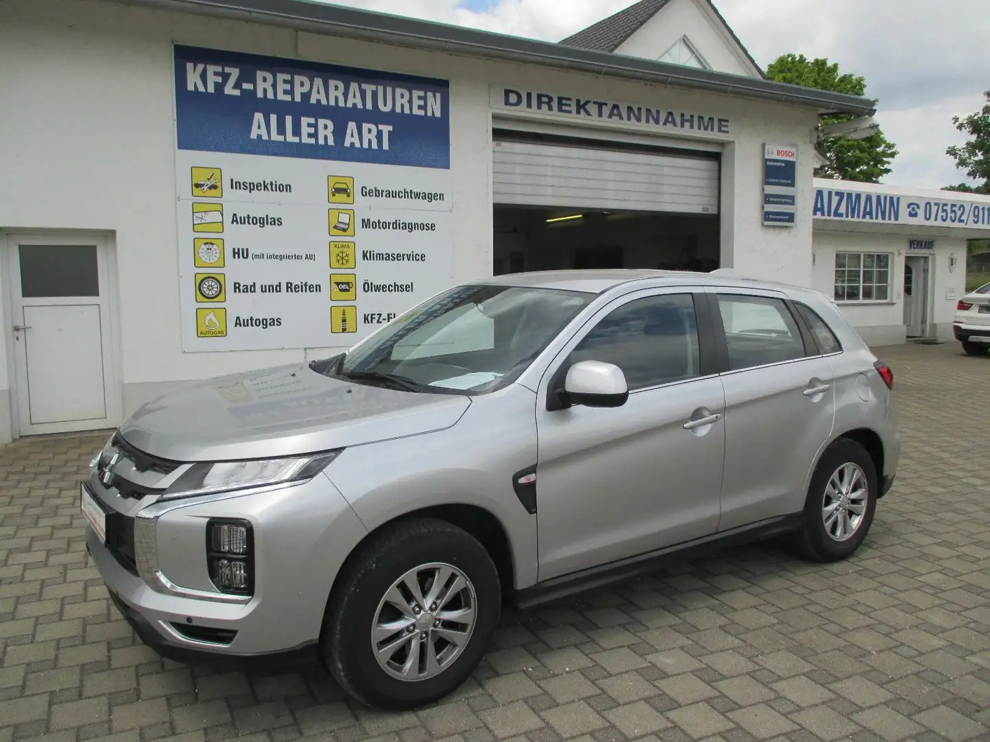Mitsubishi ASX 2.0 MIVEC Autom. Intro Edition 2WD, 36.000km Zilver - 1
