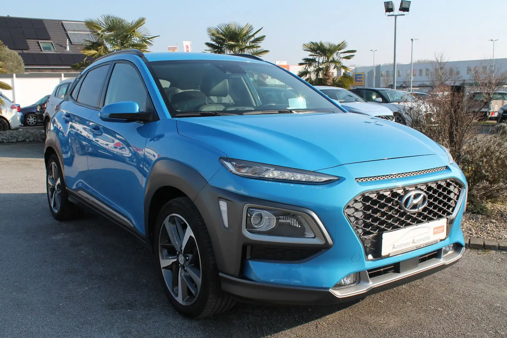 Hyundai KONA DCT 4x4, Navi, LED, Head-Up, Kamera Blu/Azzurro - 1