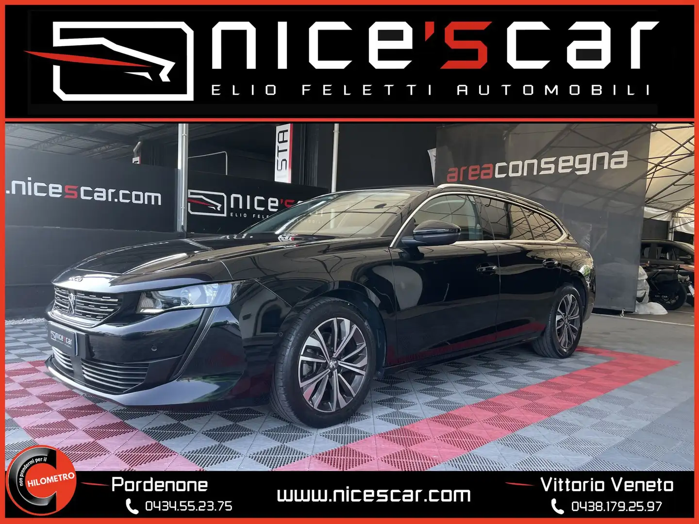 Peugeot 508 BlueHDi 130 Stop&Start EAT8 SW Allure Pack Nero - 1
