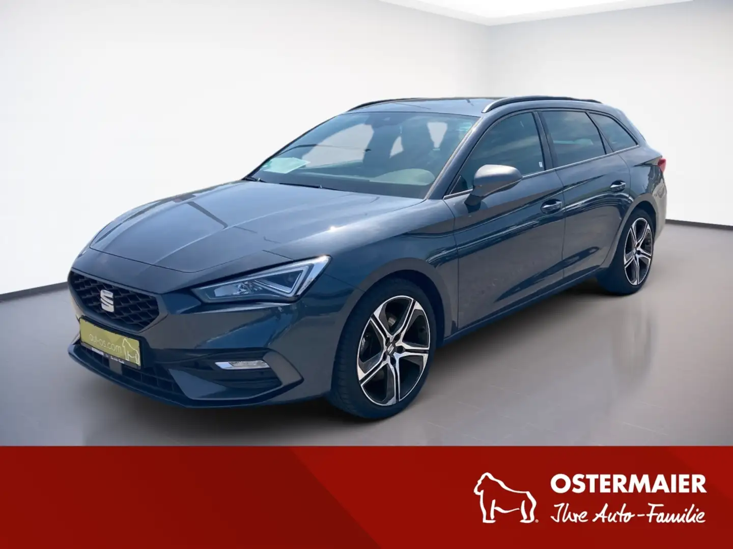 SEAT Leon ST FR 2.0TDI 150PS DSG LED.NAVI.KAMERA.PANO.BEATS. Grau - 1