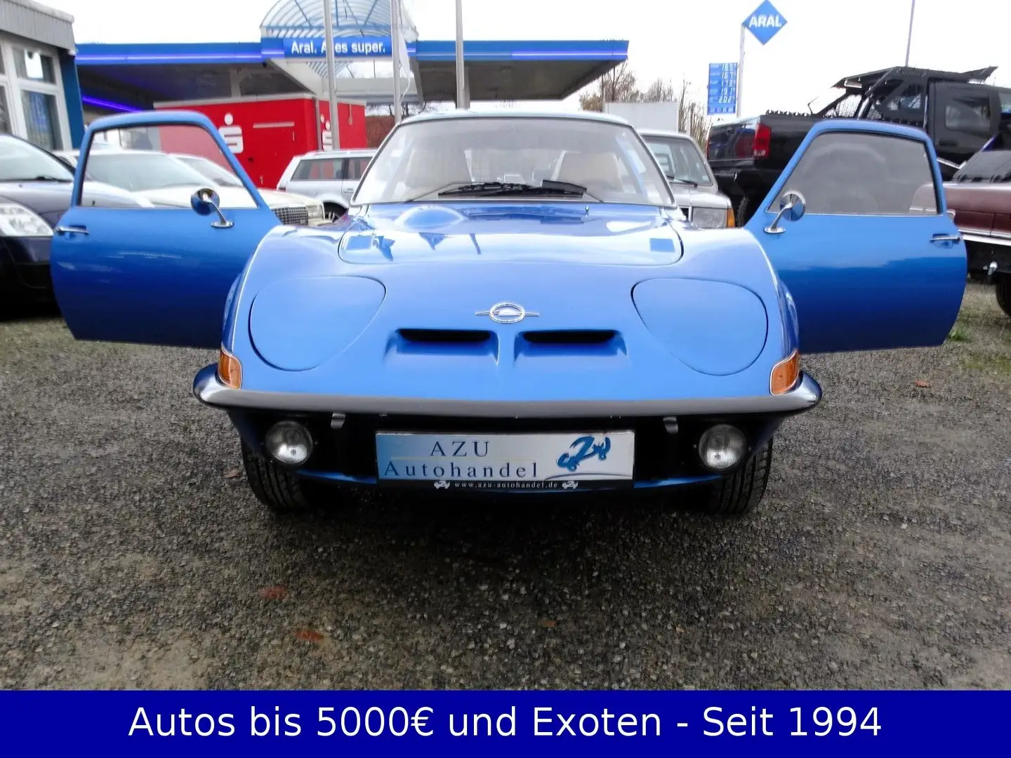 Opel GT 1900 - mit Tüv und H-Kennzeichen Blau - 2
