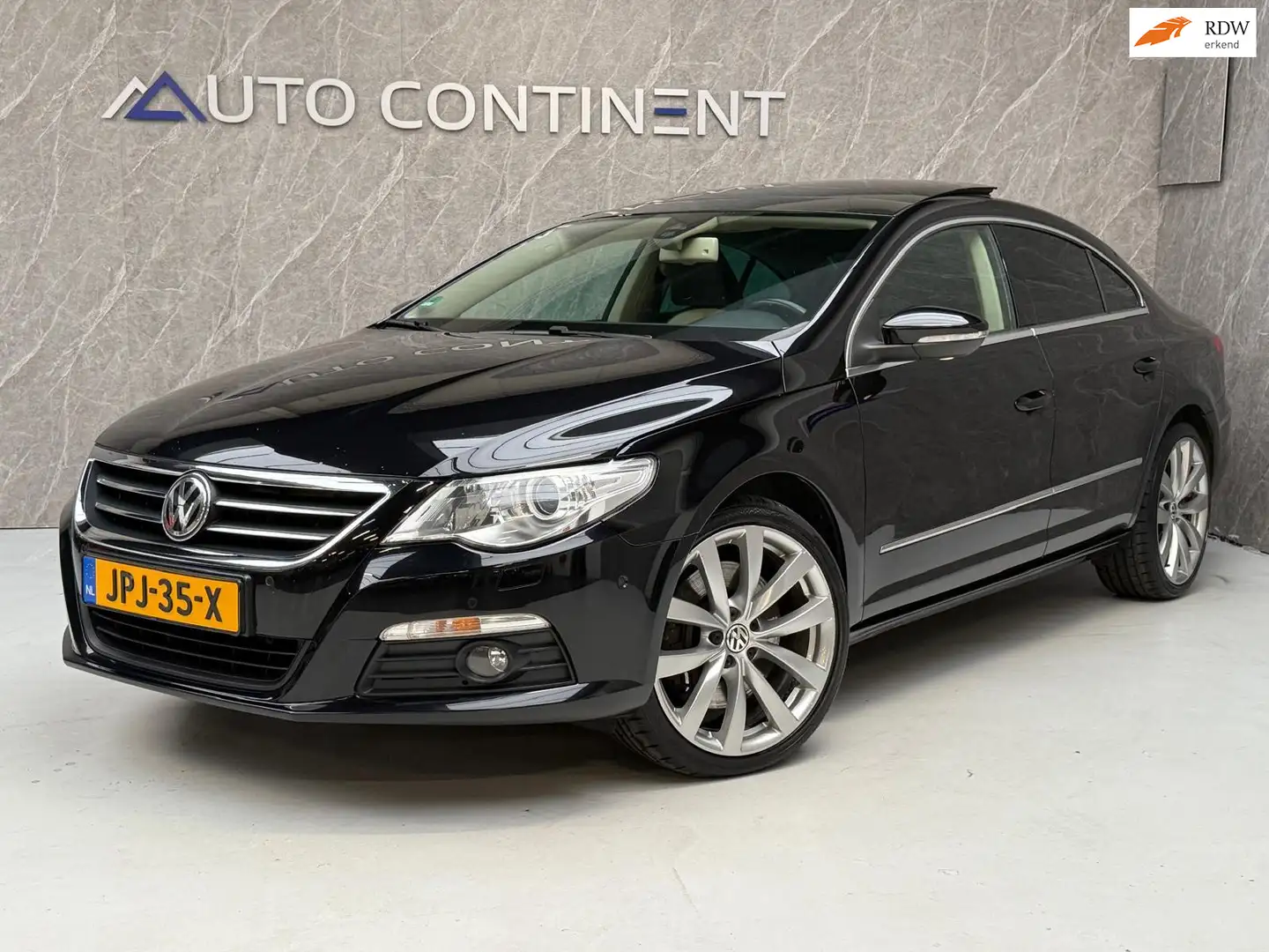 Volkswagen Passat CC 3.6 V6 FSI 4Motion 299 PK / Dealer Onderhouden Zwart - 1