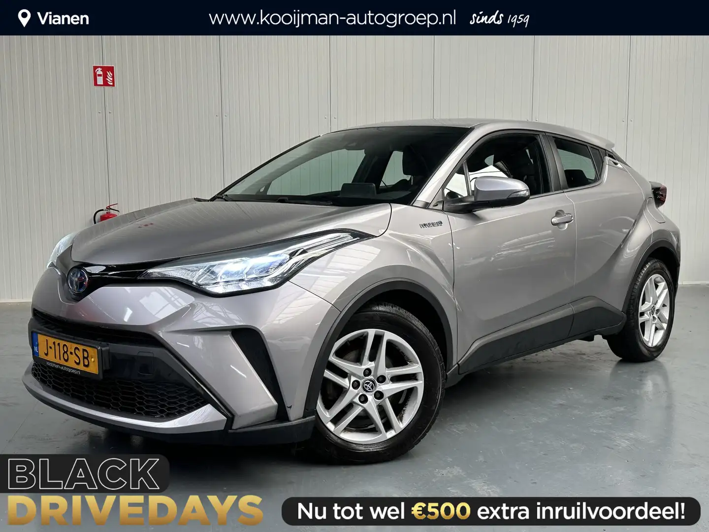 Toyota C-HR 1.8 Hybrid Active Gris - 1