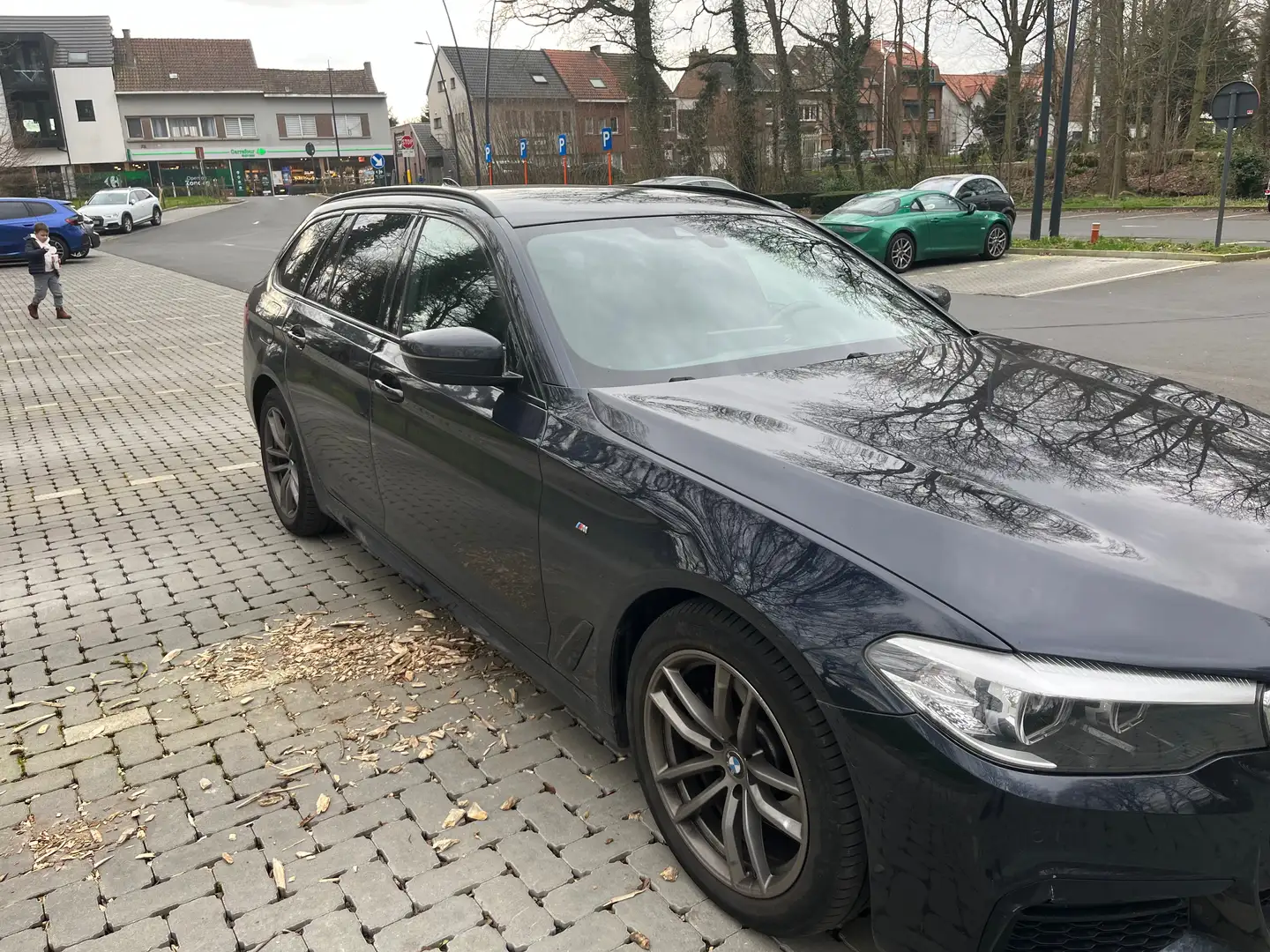 BMW 520 520 dA (EU6d-TEMP) Noir - 2