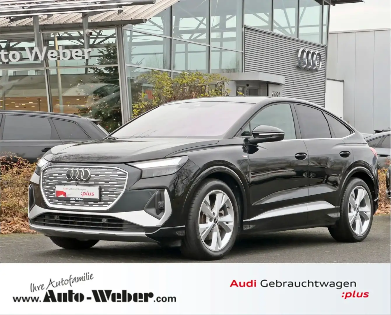Audi Q4 e-tron Q4 Sportback e-tron 40 S LINE NAV+ PRIVACY VC Schwarz - 1
