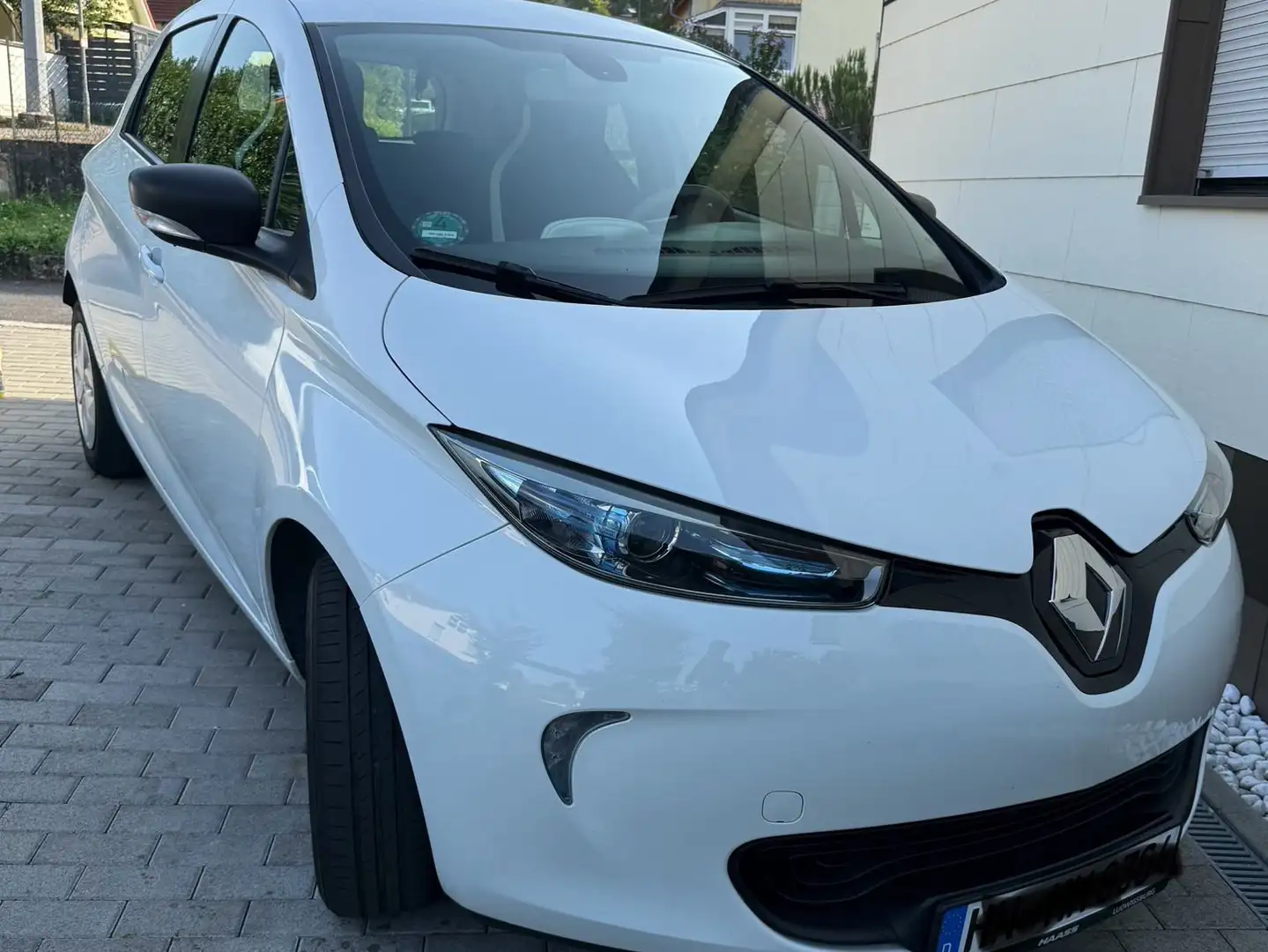 Renault ZOE ZOE 22 kwh Life mit Batteriemiet Weiß - 1