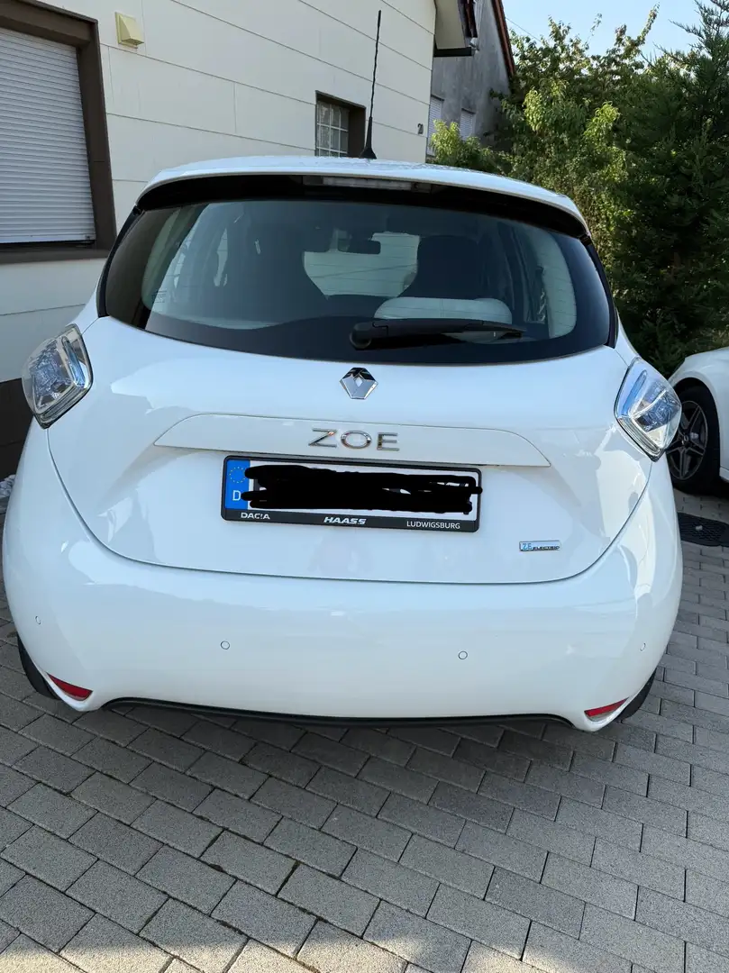 Renault ZOE ZOE 22 kwh Life mit Batteriemiet Weiß - 2