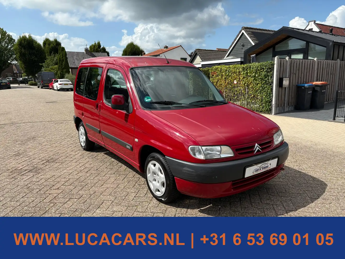 Citroen Berlingo 1.4i Multispace 5p. 2X SCHUIFDEUR Rood - 2