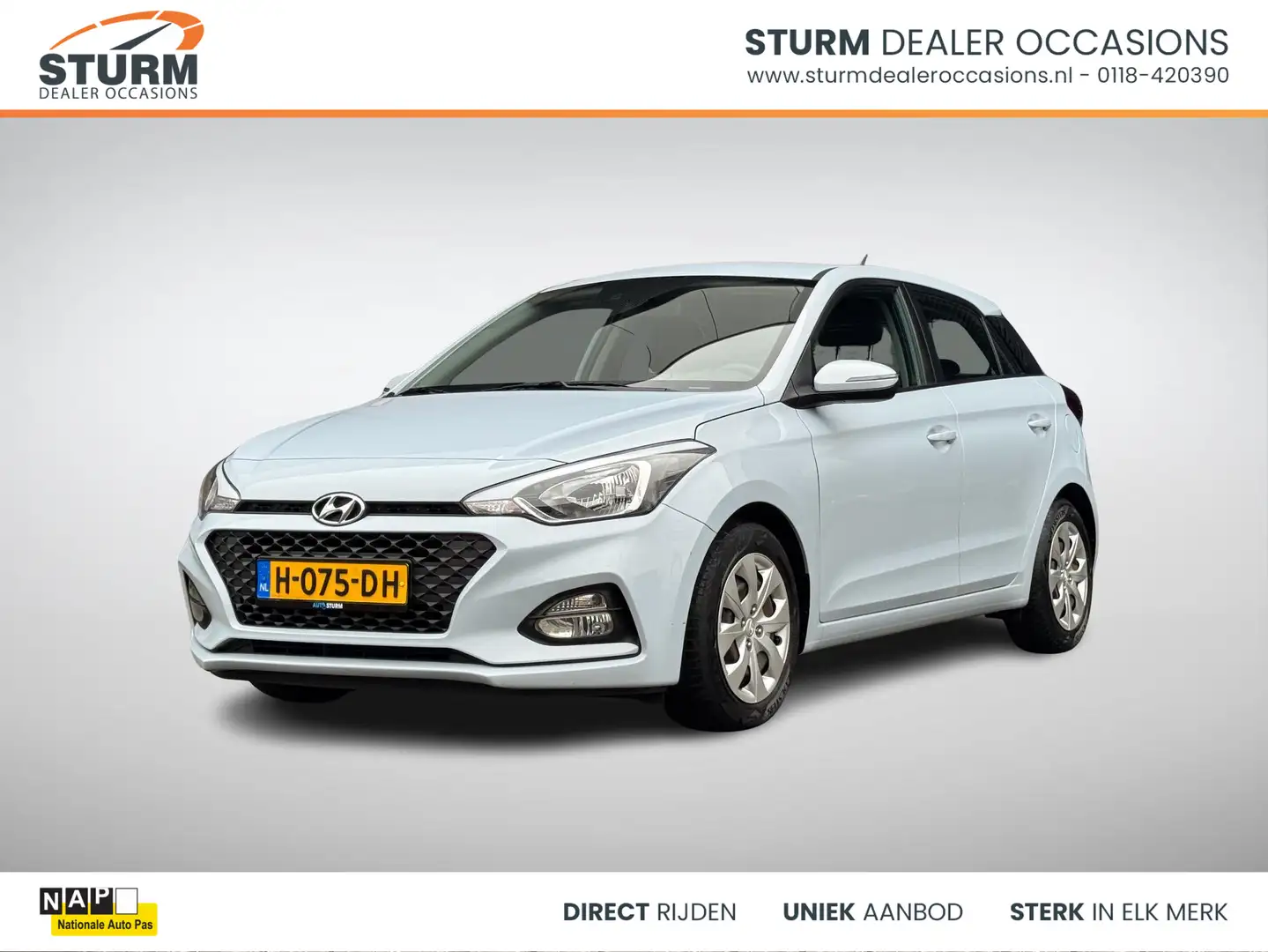 Hyundai i20 1.0 T-GDI i-Motion Bleu - 1