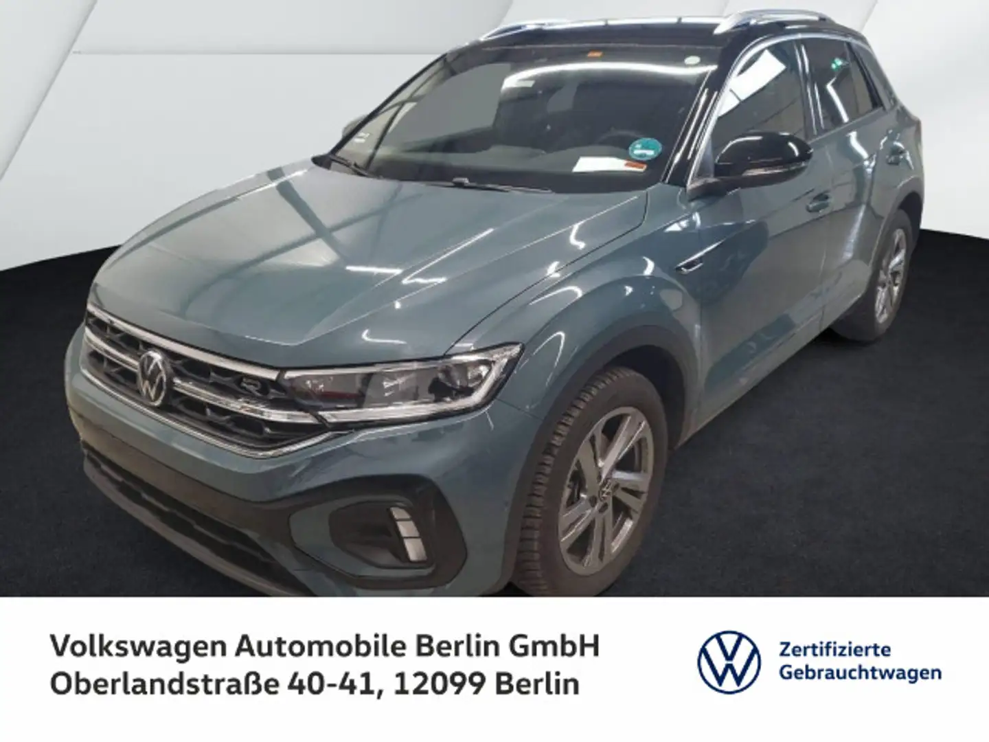 Volkswagen T-Roc 1.5TSI DSG R-Line NAVI AHK LED KAMERA Blau - 1