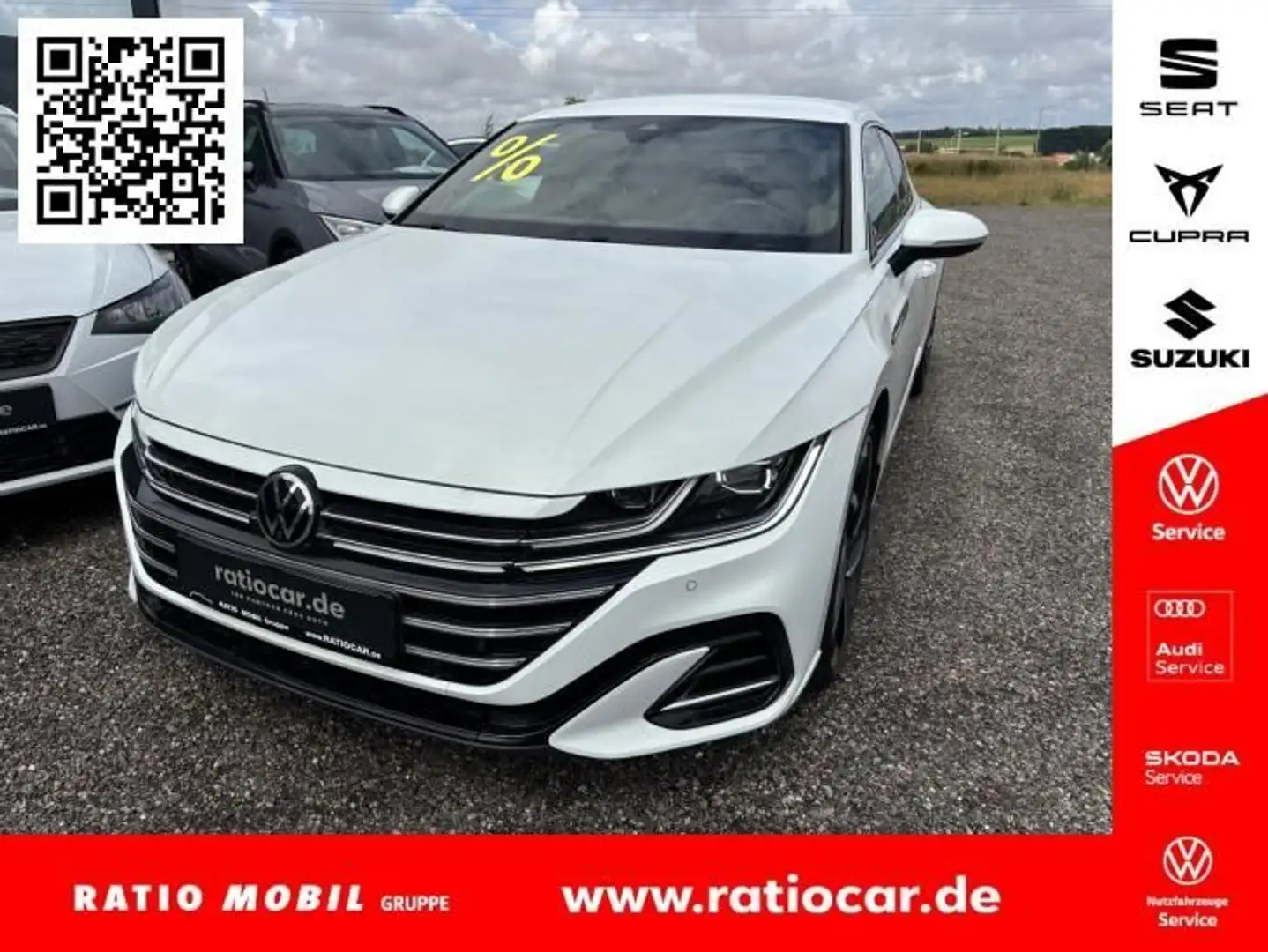 Volkswagen Arteon ARTEON SHOOTING BRAKE 2.0 TDI DSG 4MOTION NAVI Weiß - 1