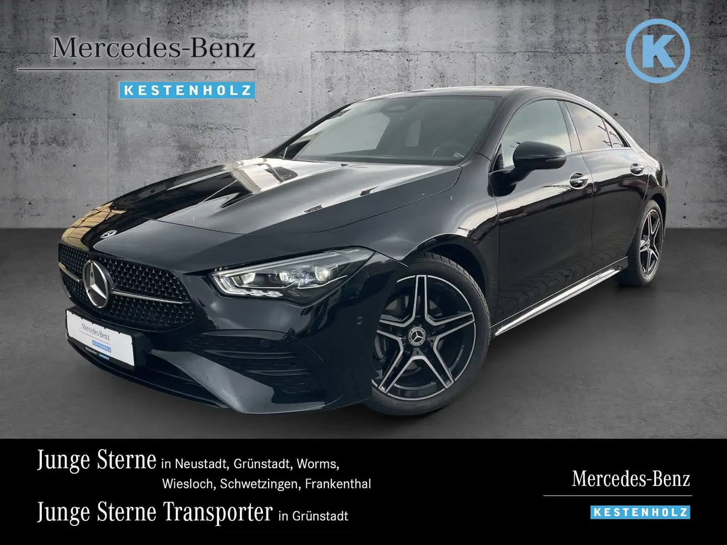 Mercedes-Benz CLA 180 CLA 180 AMG+NIGHT+KAM+MLED+KEYL+AMBI+SPUR/BREMS Nero - 1