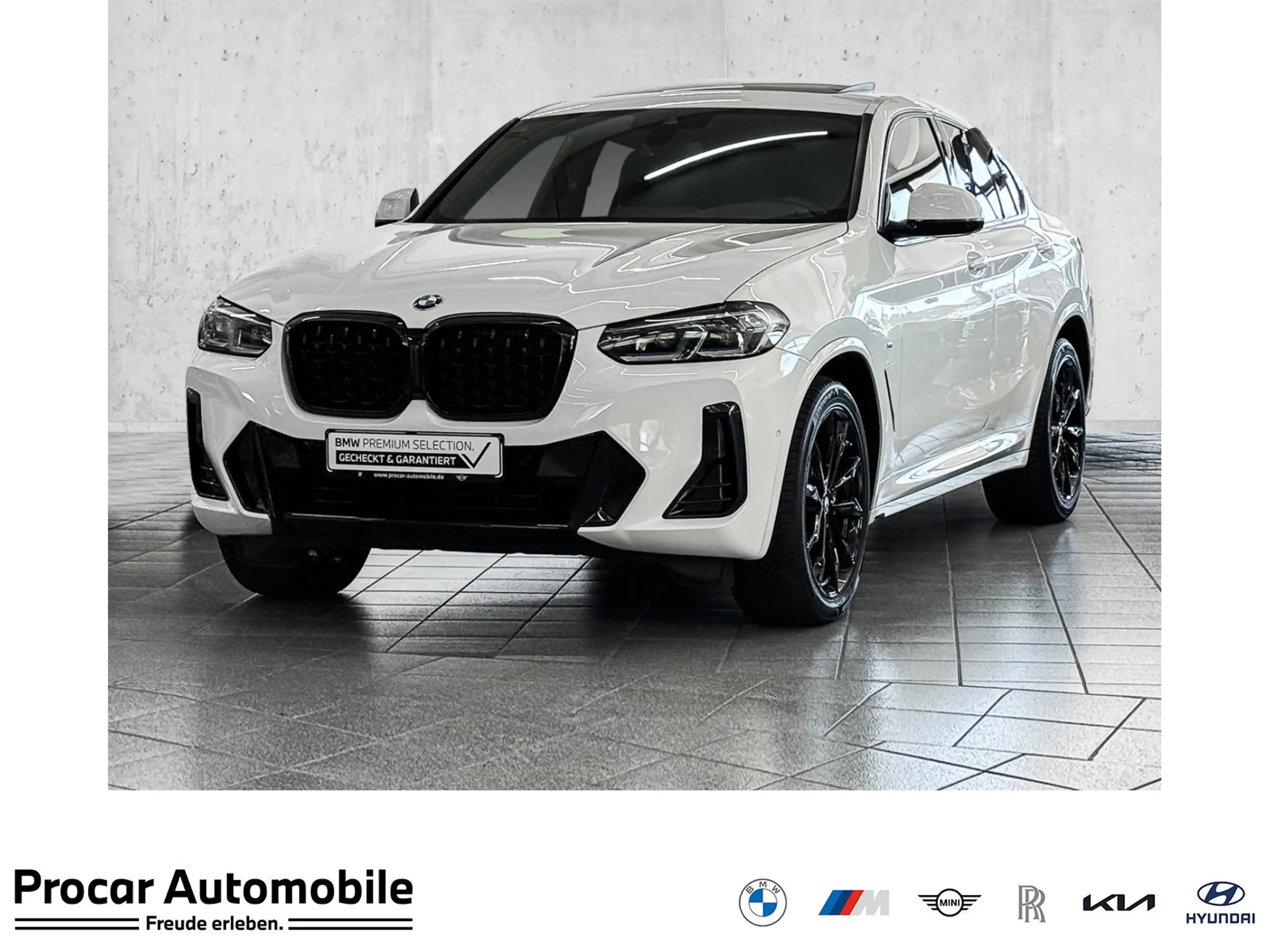 BMW X4 xDrive20d M-Sport Aut Nav HuD Laser Pano HiFi