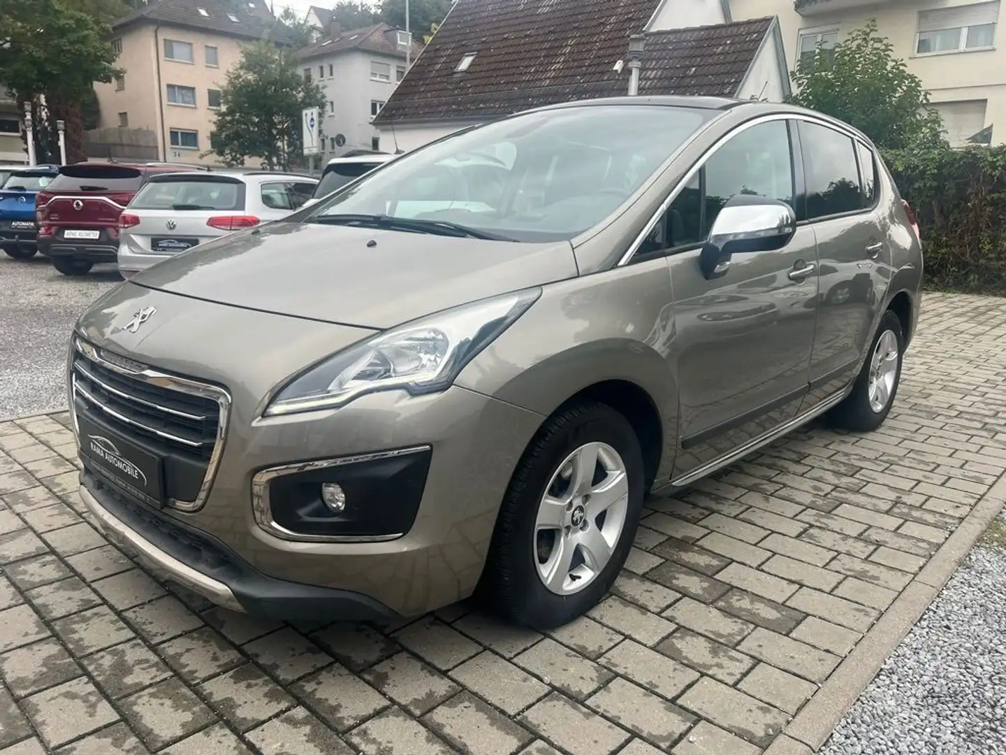 Peugeot 3008 Allure 2.0 SHZ/T.LEDER/PANO/UHD/PDC/1HAND. Gris - 1