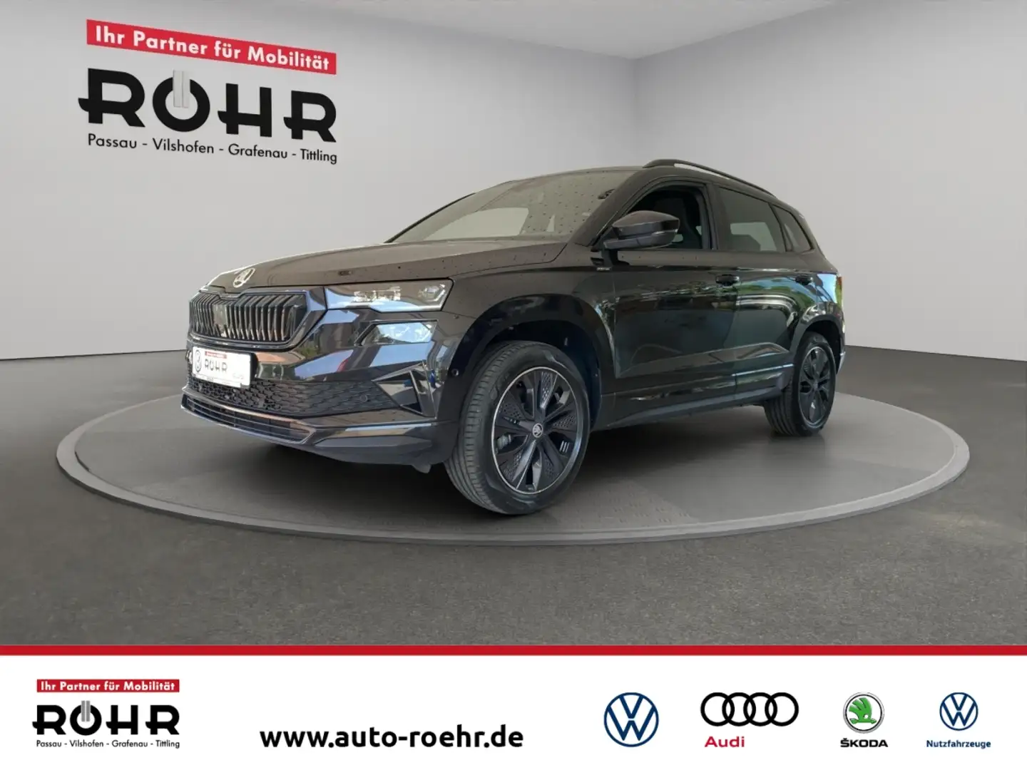 Skoda Karoq Sportline (AHK.MATRIX LED.PDC.ACC.NAVI.SHZ) 2.0 TS Noir - 1