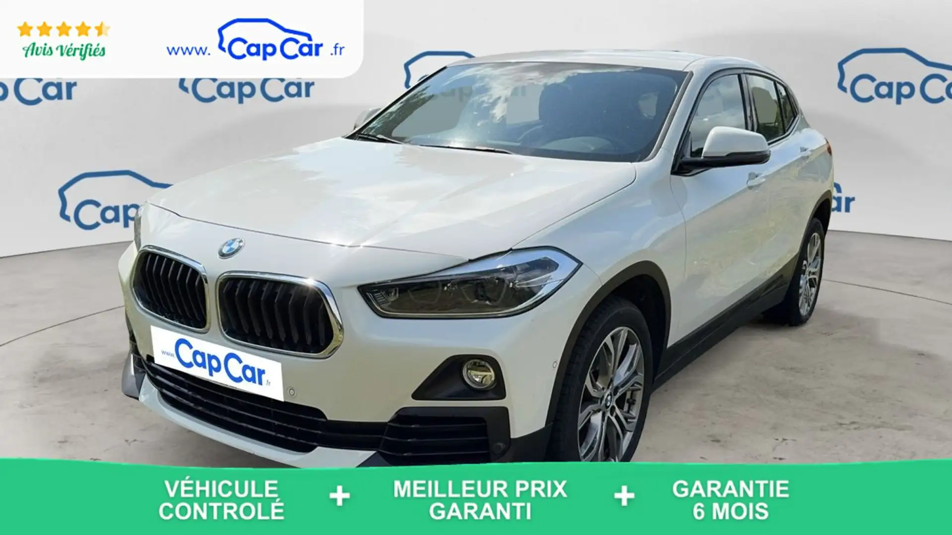 BMW X2 sDrive 18d 150 Business Design Blanc - 1