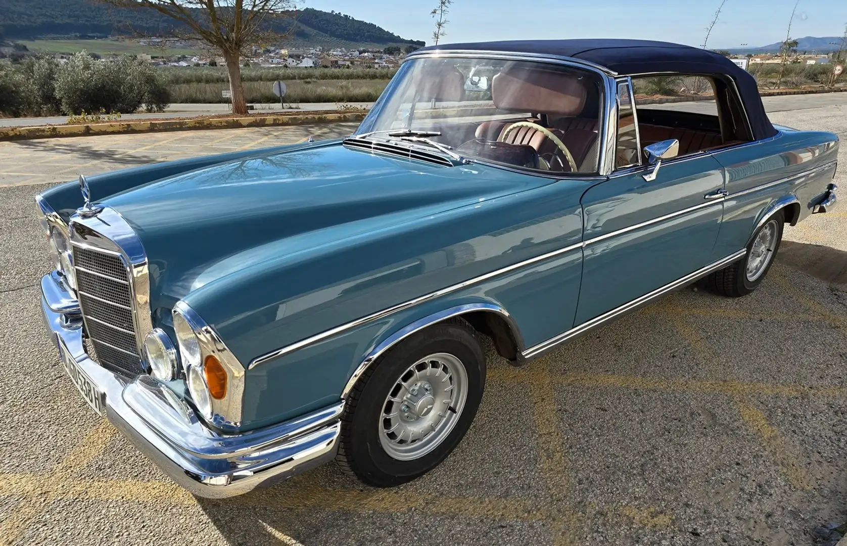 Mercedes-Benz S 300 300SE W112 Cabrio, einer von nur 708, Neuzustand Blau - 2