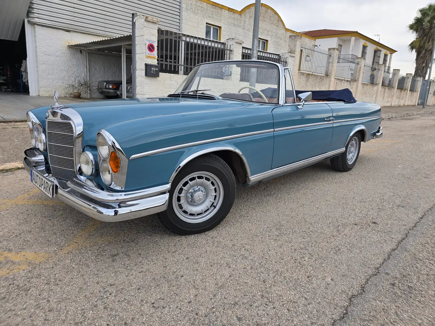 Mercedes-Benz S 300 300SE W112 Cabrio, einer von nur 708, Neuzustand Blau - 1