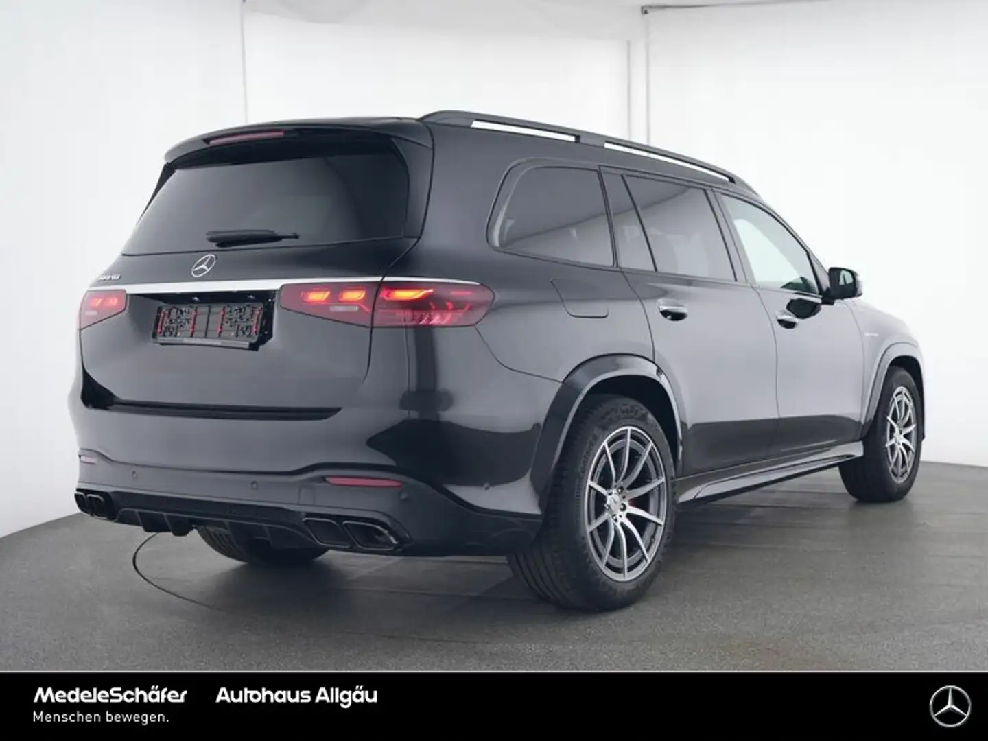 Mercedes-Benz GLS 63 AMG GLS 63 AMG 4M+ Premium+ AHK MASSAGE NAPPA NP199 Чорний - 2