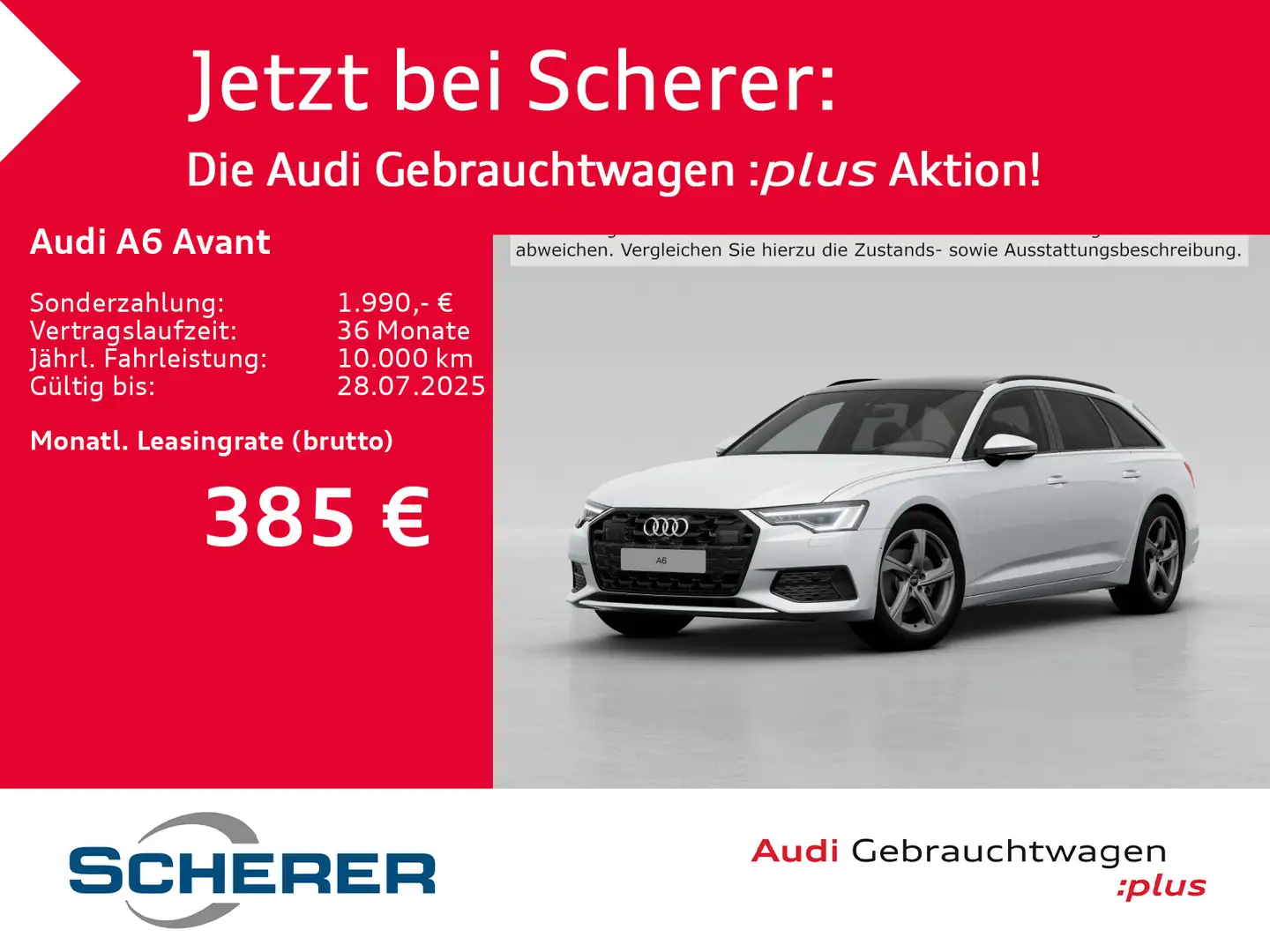 Audi A6 35 TDI S tronic PANO HUD AHK MAT-LED Weiß - 1