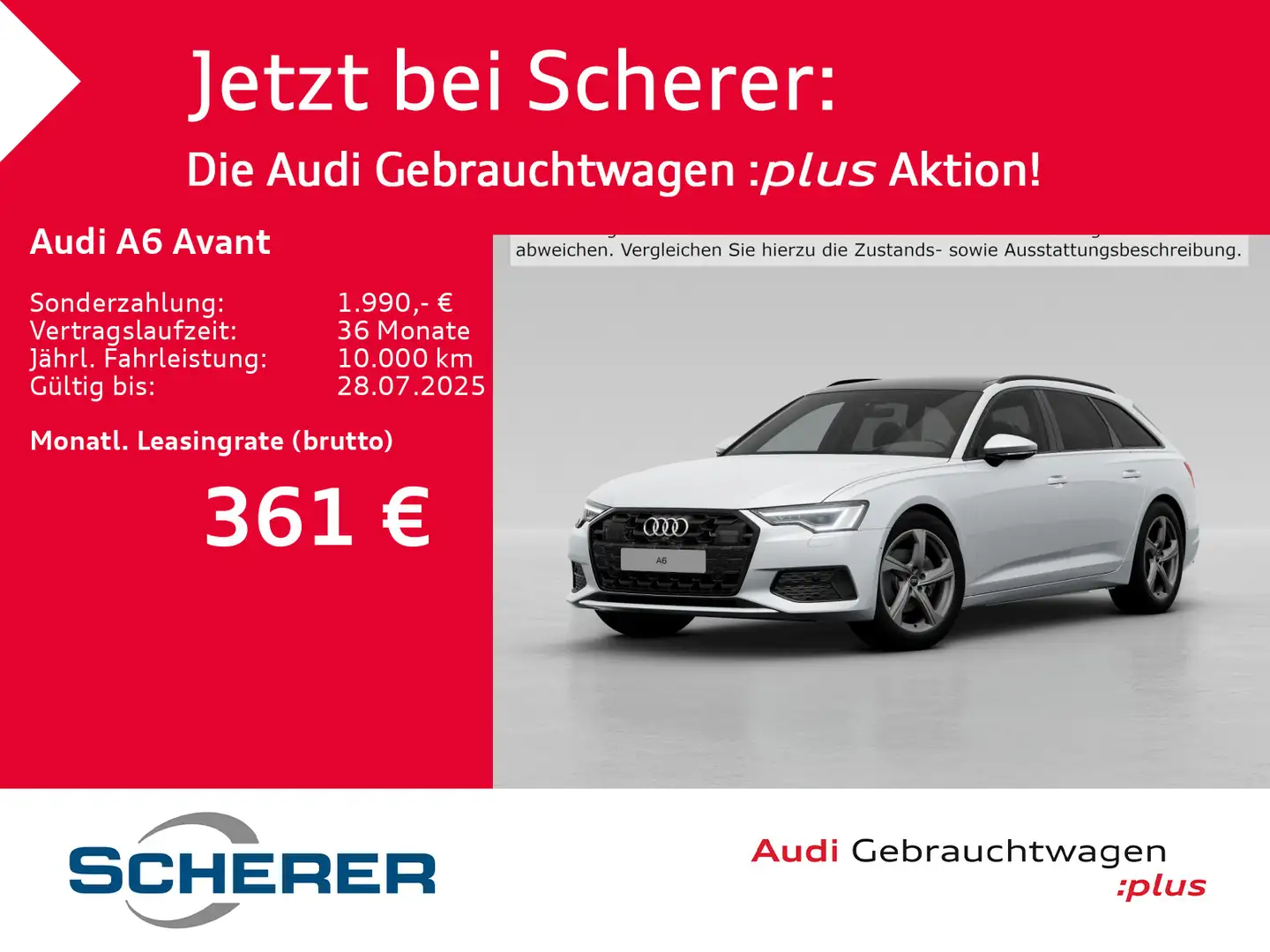 Audi A6 35 TDI S tronic PANO HUD AHK MAT-LED Bianco - 1