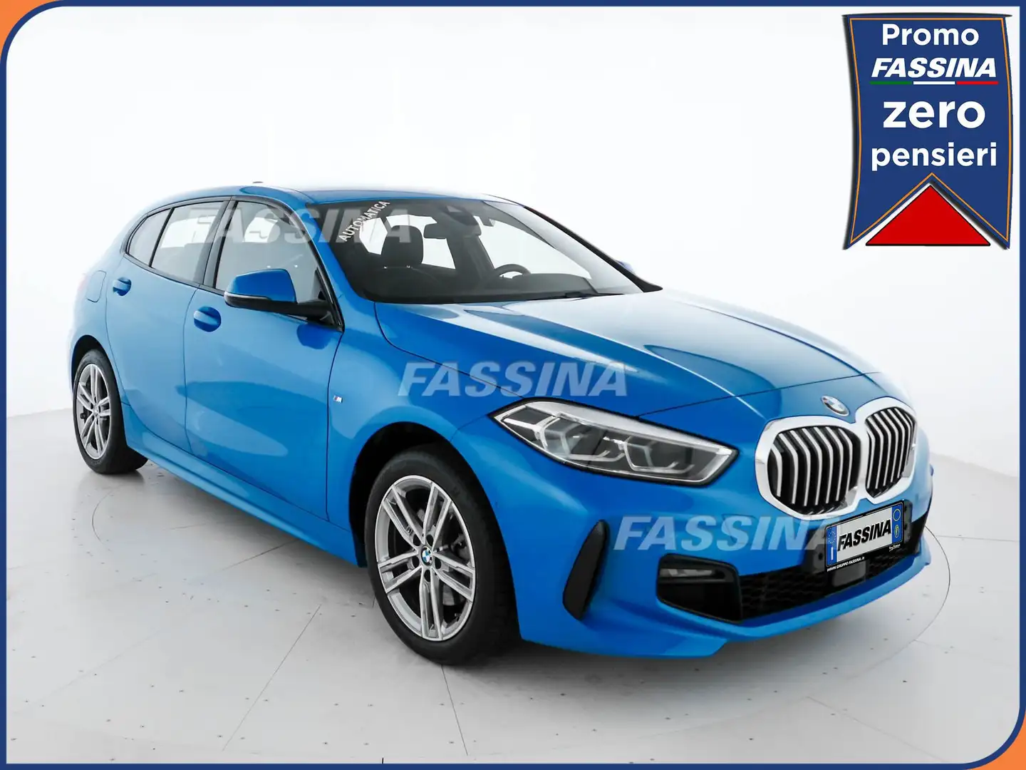 BMW 118 118i 5p. Msport Auto. Bleu - 1