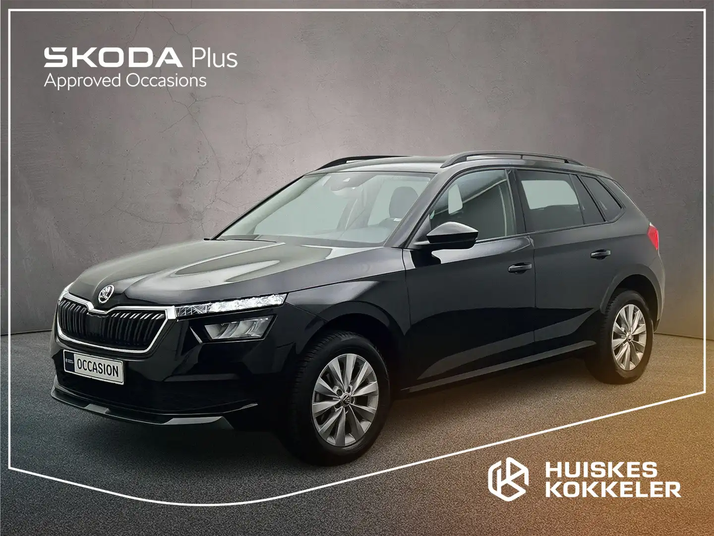 Skoda Kamiq Ambition 1.0 TSI 110pk Trekhaak, Cruise control, P Noir - 1
