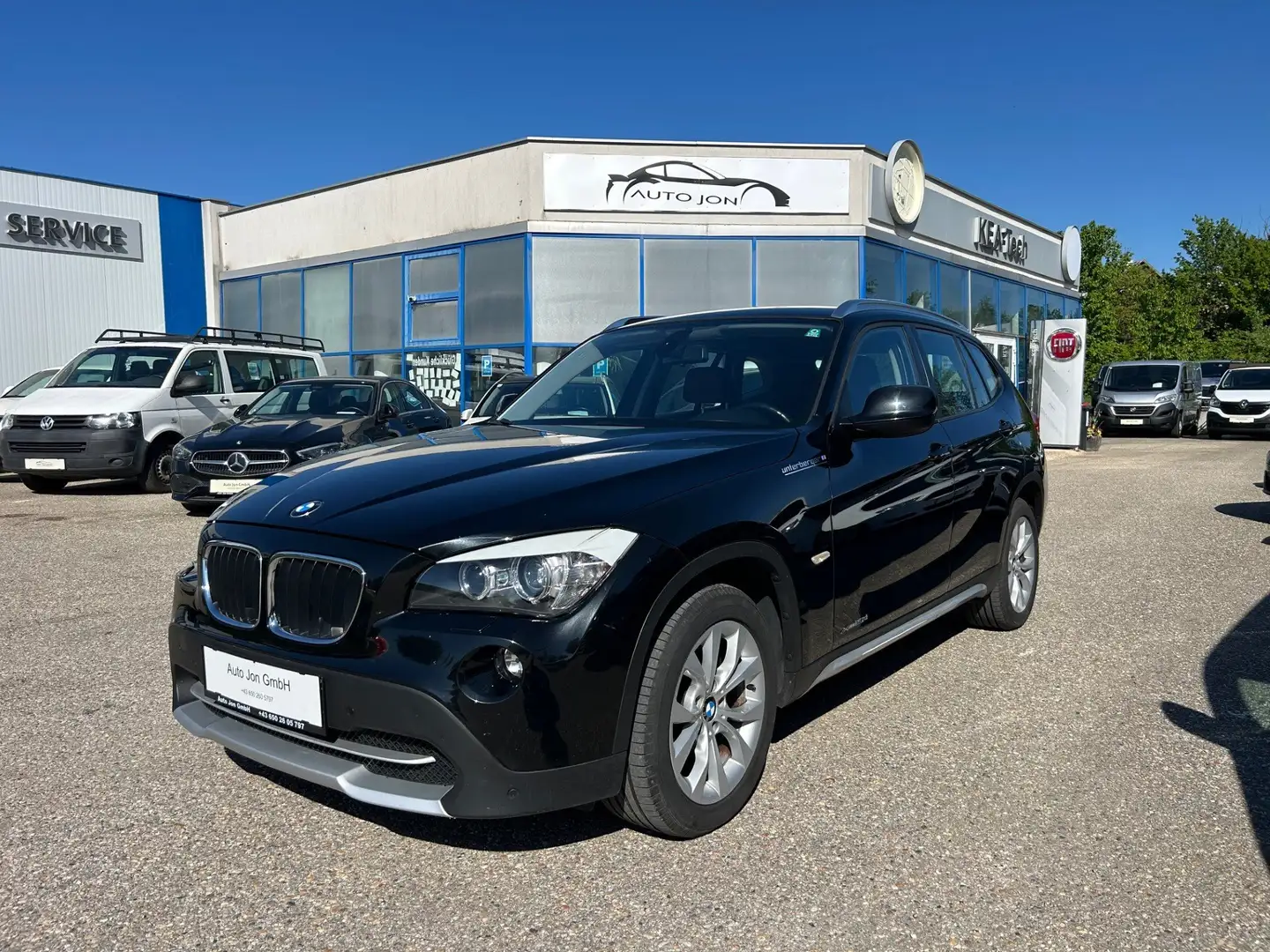BMW X1 xDrive20d, Pickerl NEU, wenig KM, TOP Zustand,... Noir - 1