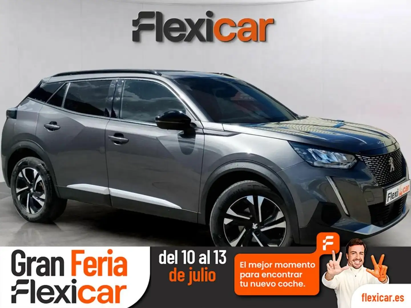Peugeot 2008 1.2 PureTech S&S Active Pack 100 Grau - 1