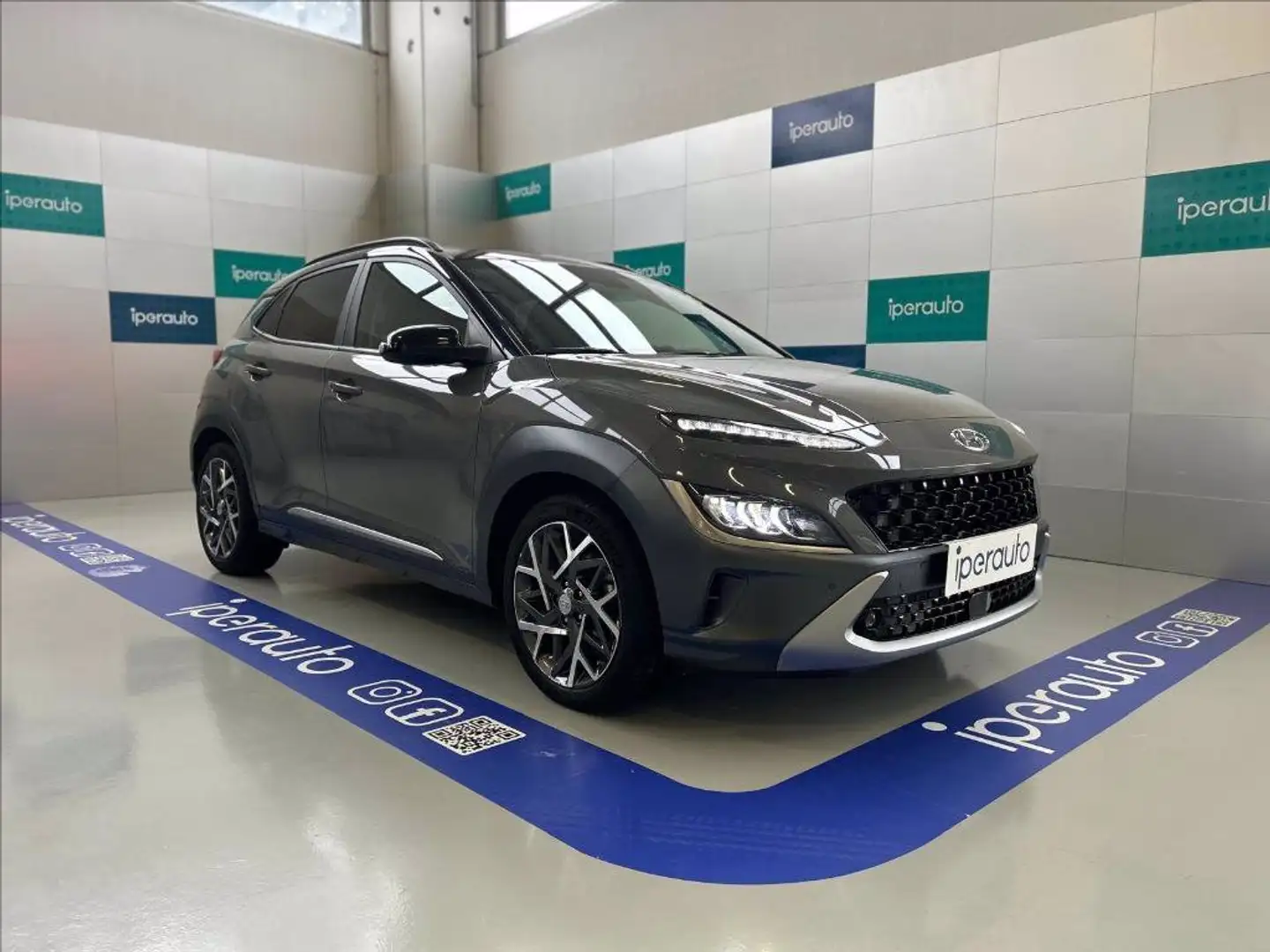 Hyundai KONA 1.6 gdi hev Xtech+ 2wd 141cv dct Grigio - 1