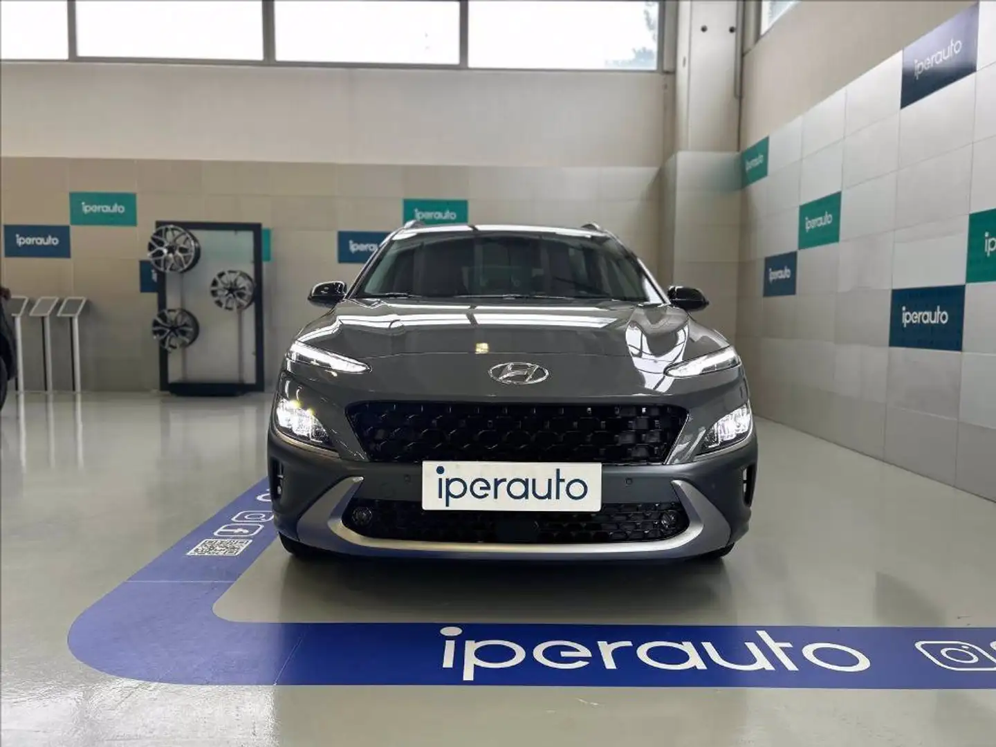 Hyundai KONA 1.6 gdi hev Xtech+ 2wd 141cv dct Grigio - 2