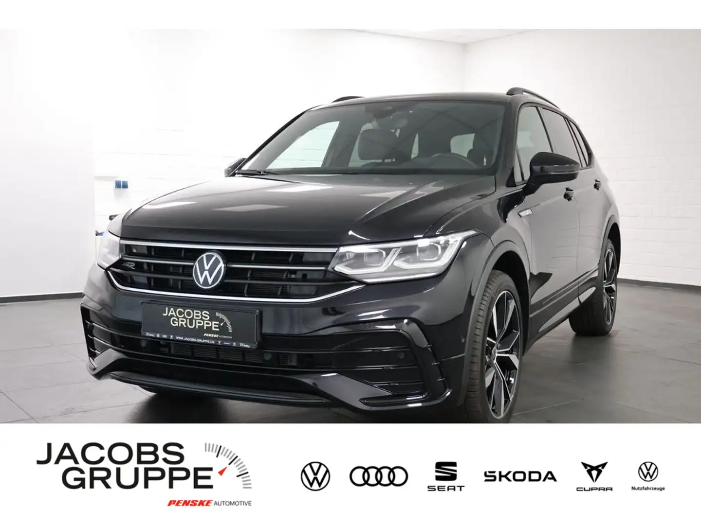 Volkswagen Tiguan Allspace 2.0 TDI 4M R-Line "Black Style" Schwarz - 2