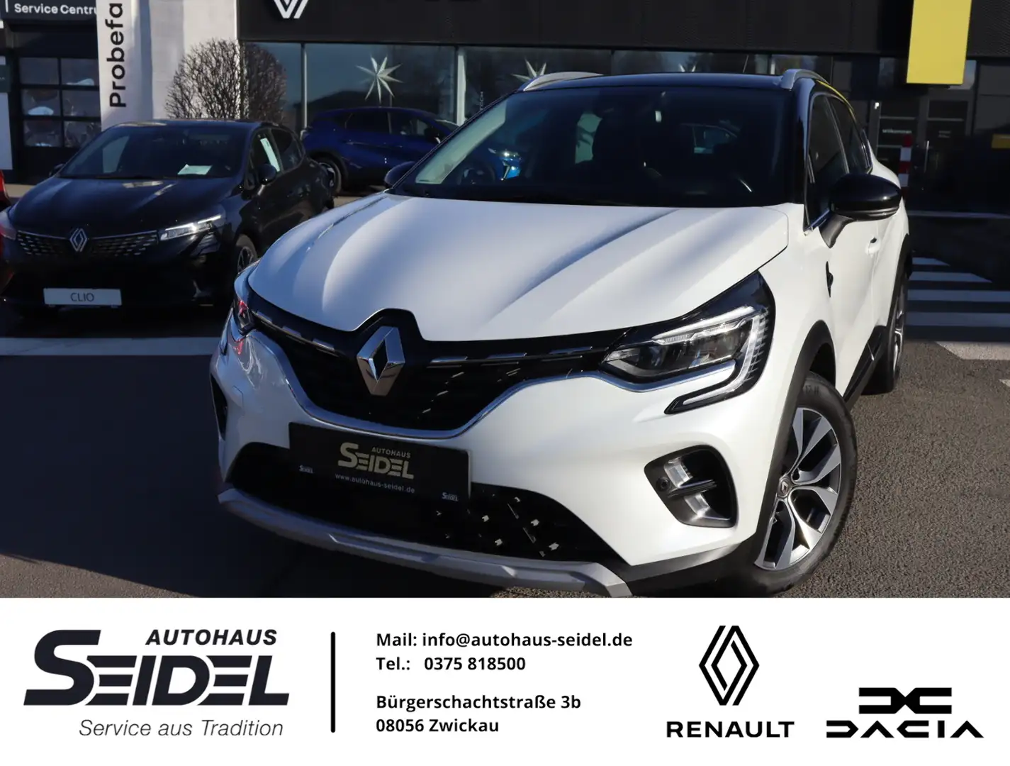 Renault Captur INTENS TCe 130 EDC GPF Automatik! Schwarz - 1